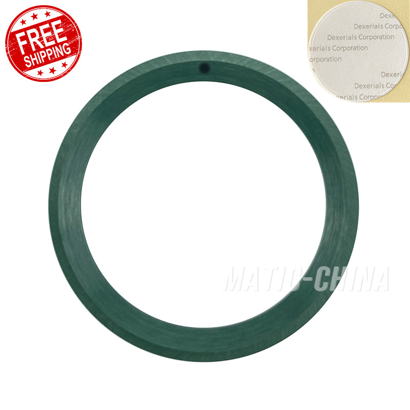 NEW 38mm Green Ceramic Bezel Ring For SUB Diver Watch Blue Lume Pip