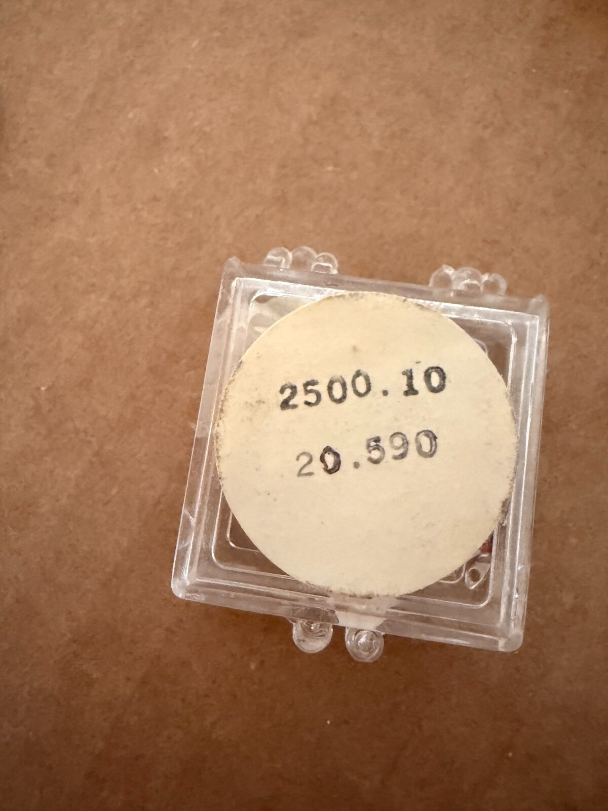NEW Old Stock Vintage ORIGINAL Bulova Accutron Watch 2500.10 Part # 20.590 Coil
