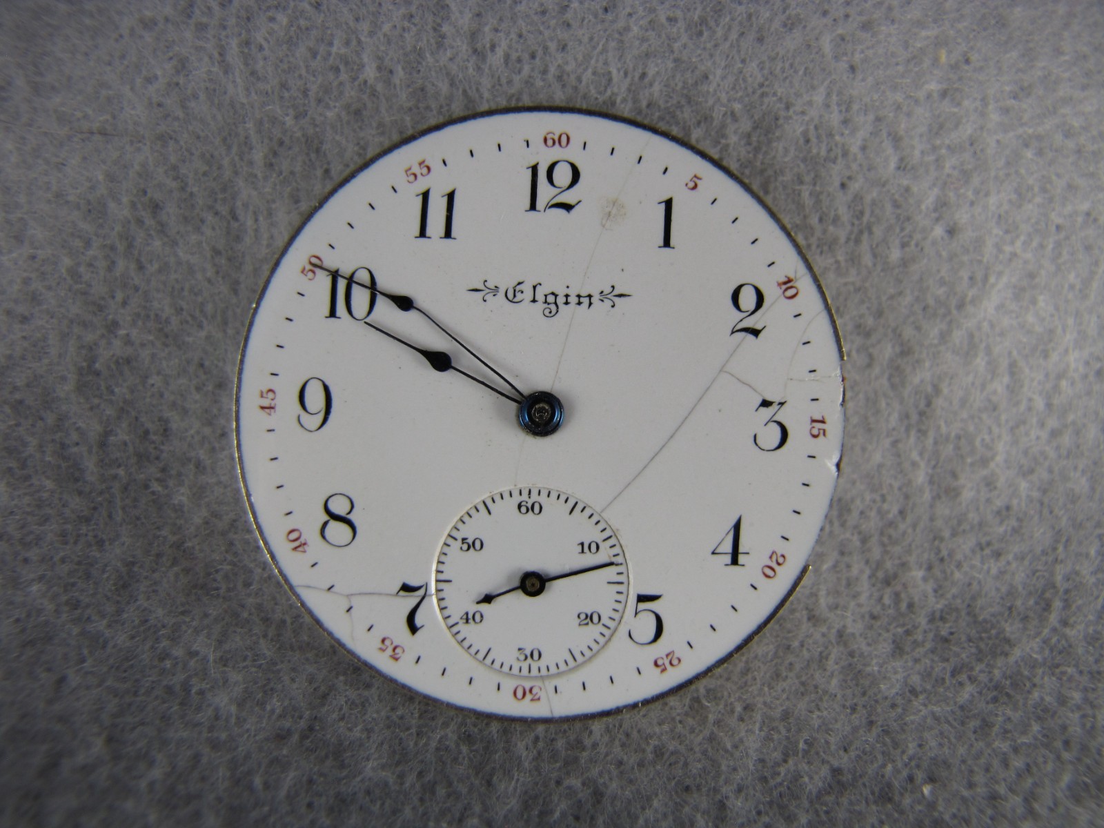 Antique 1901 Elgin Grade: 216 Model 2 6s 15j Pocket Watch Movement-Repair