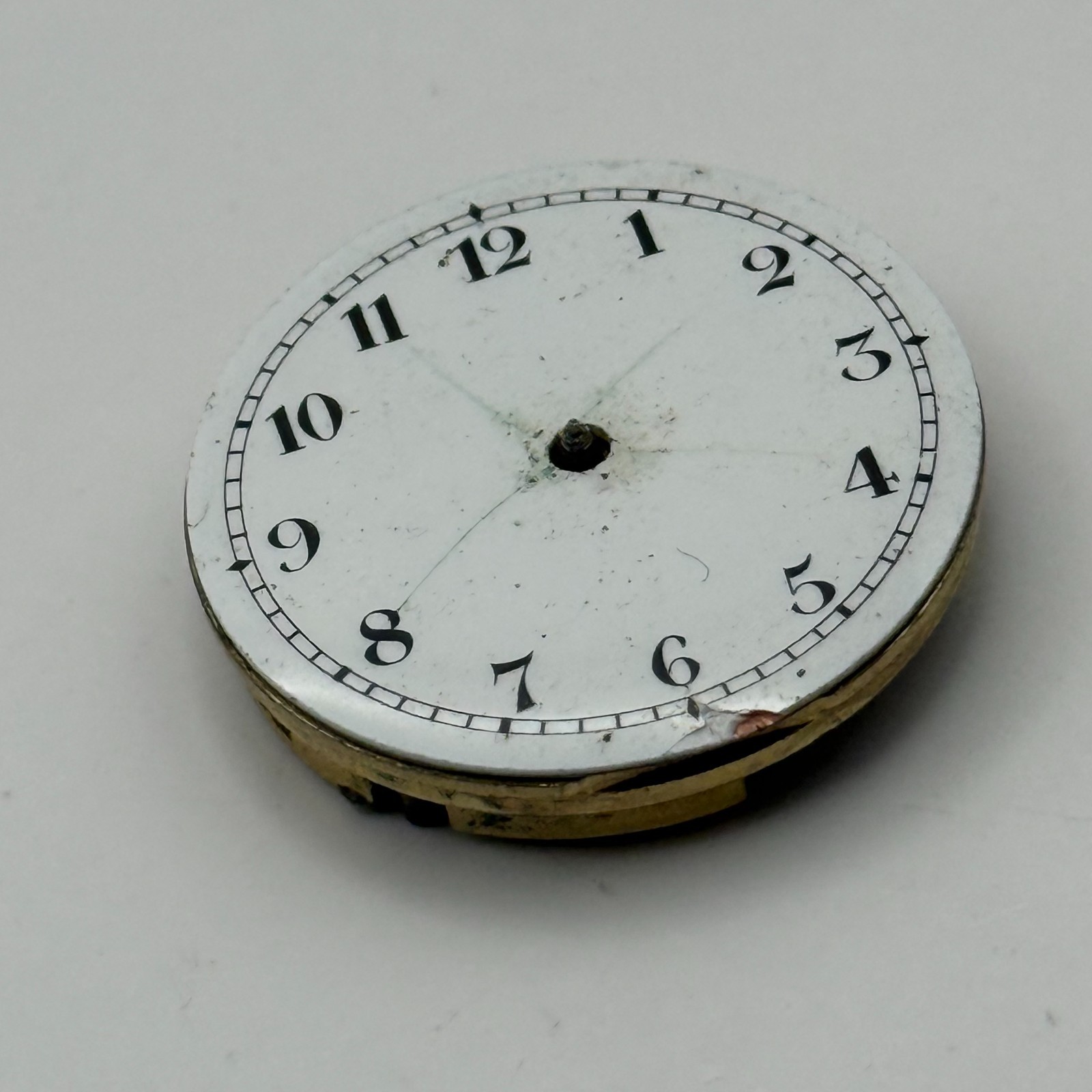 Rolex Rebberg Watch Movement 15 Jewels Swiss Manual Wind Parts Repair 25.4mm