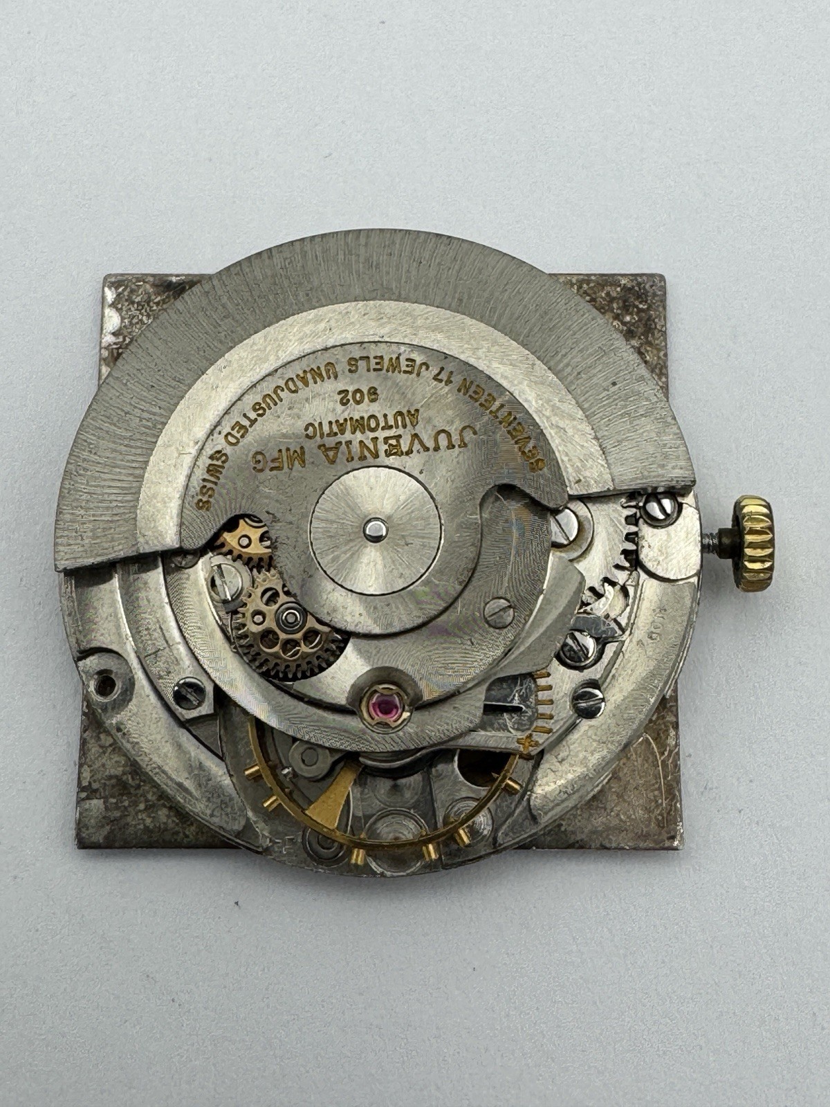 Vintage Juvenia Cal 902 Automatic Wristwatch Movement – Runs