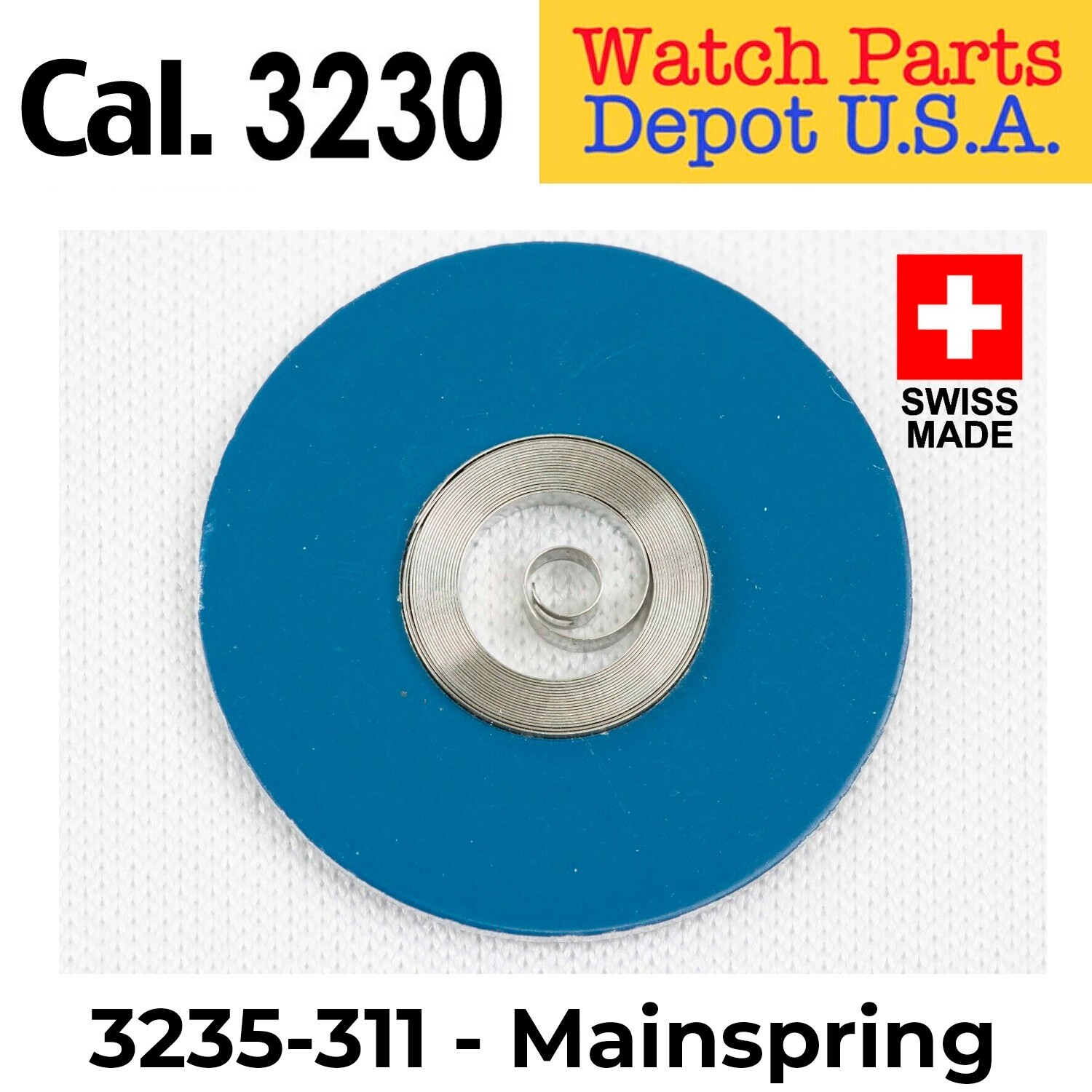 Rolex Calibers 3235 3255 3285 Mainspring 311 , Replacement Parts – Swiss Made
