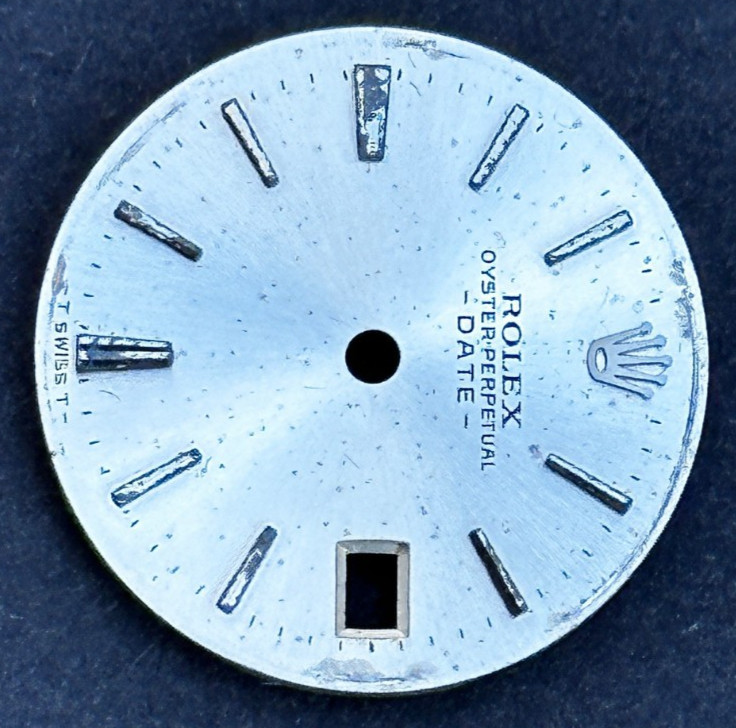 Vintage Rolex Oyster Perpertual Date Watch Dial For 26mm Case 6517 6519 6917