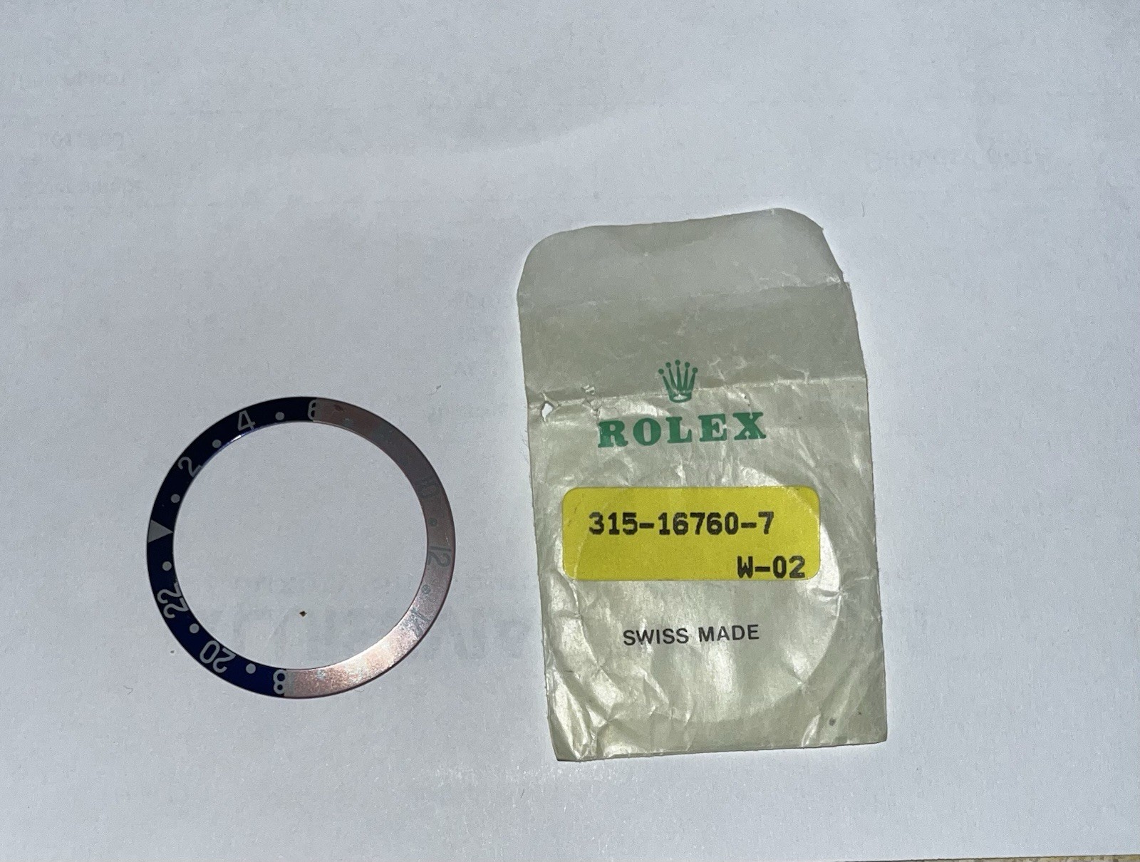 Rolex Original GMT Master II Pepsi bezel