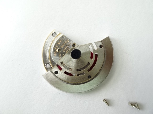 GENUINE Authentic Rolex Rotor bridge 3035 perfect condition completely + screw