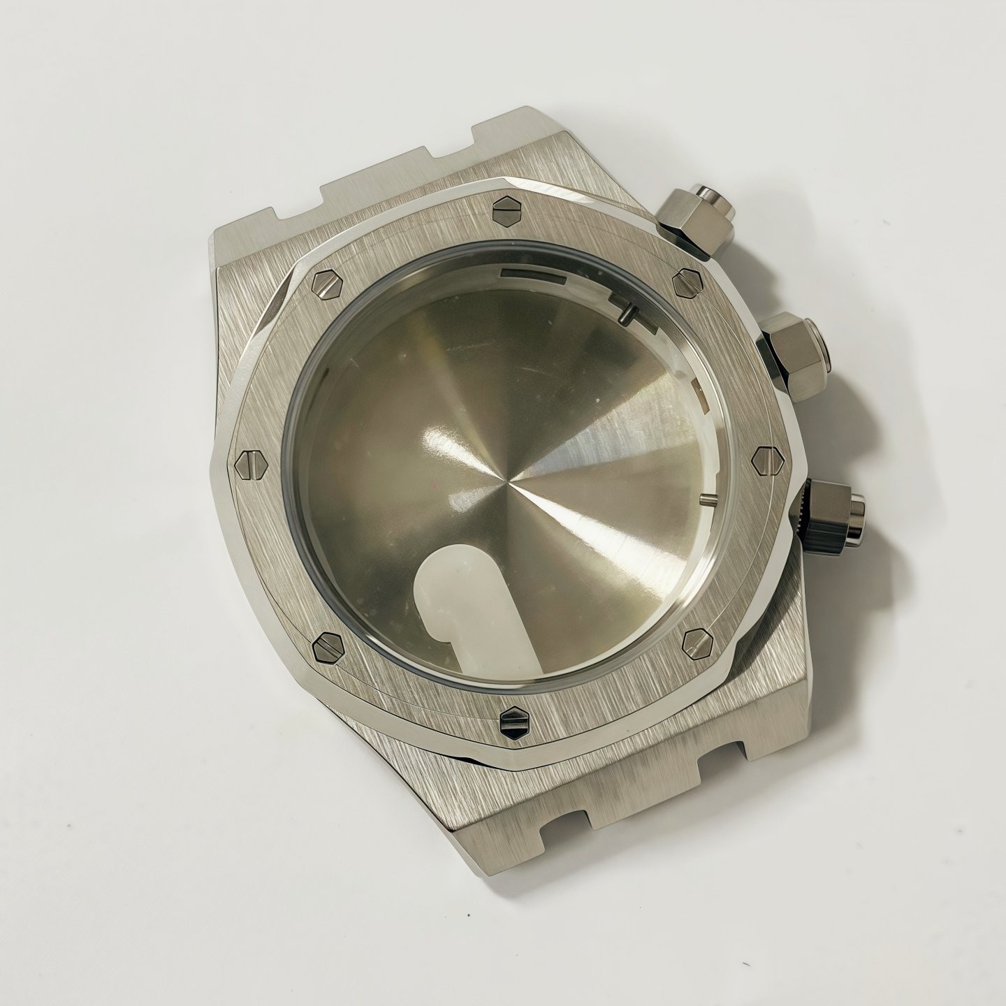42Mm Stainless Steel Case + Strap Sapphire Glass for Vk63 Movement 31.8mm Dial
