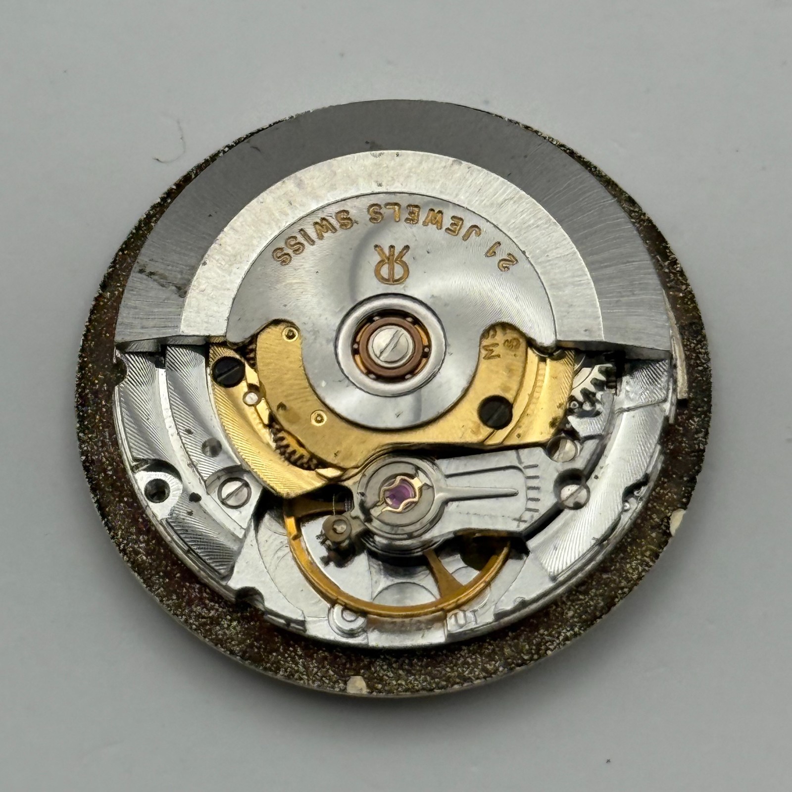 MSR S76-28 Watch Movement Garrard Date Automatic Vintage Parts Repair 25.8mm