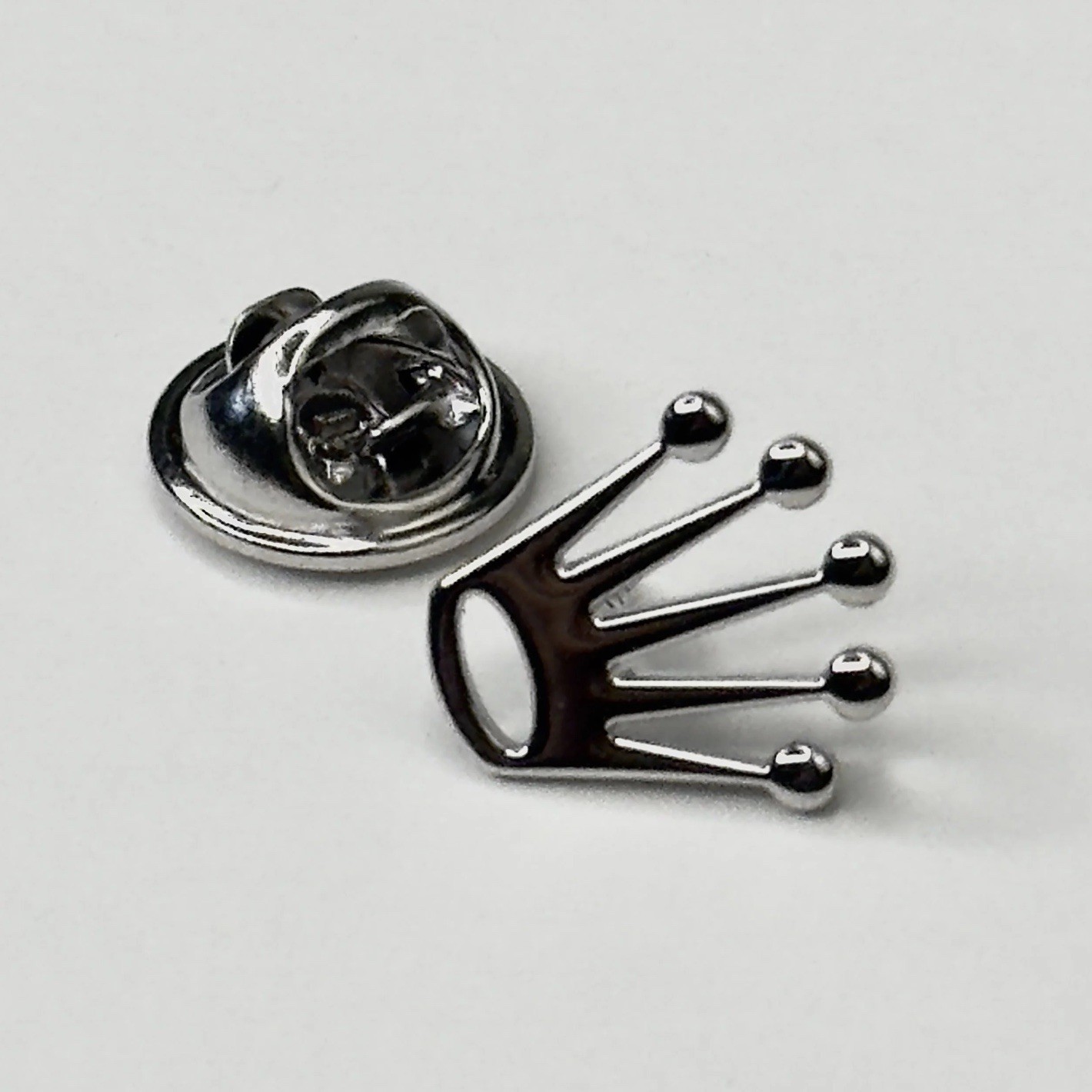 Rolex Crown Silver Pin VIP Gift