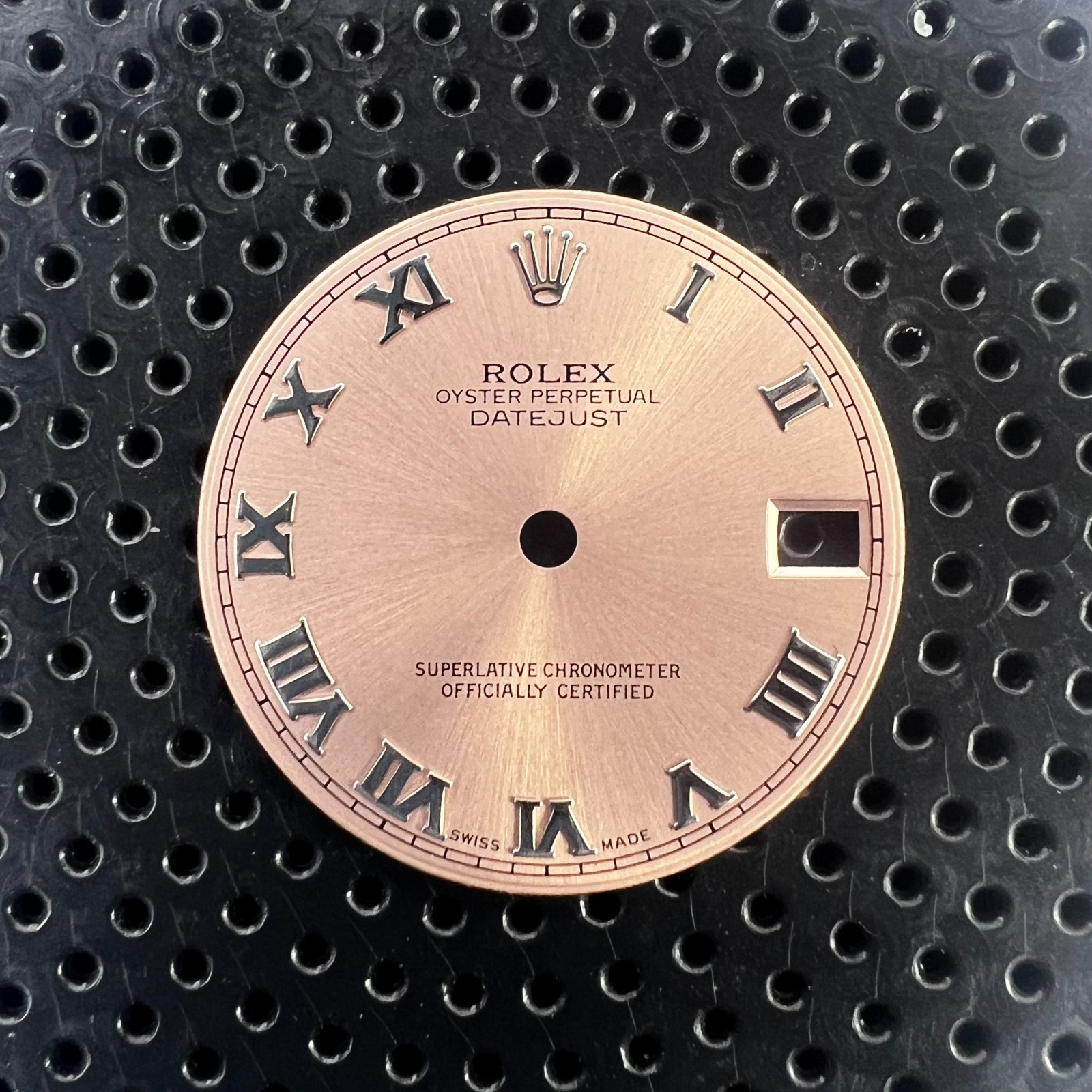 Genuine Rolex Datejust 31 Salmon Sunburst Dial with Roman Hour Markers