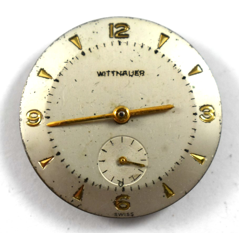 Vintage Wittnauer Manual Wind 76/1 Revue 17J Wrist Watch Movement lot.wo