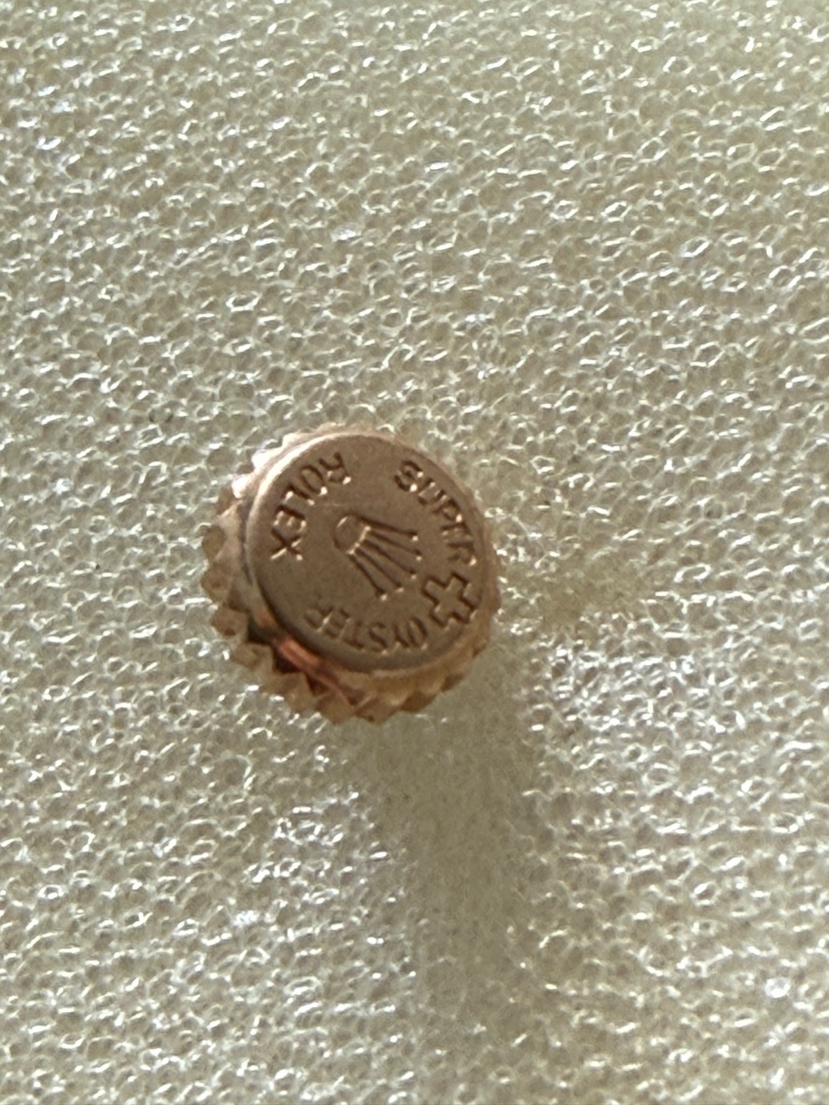 Super Oyster Rolex Crown rosé for Reference 6022, 6084 & 6085 good condition