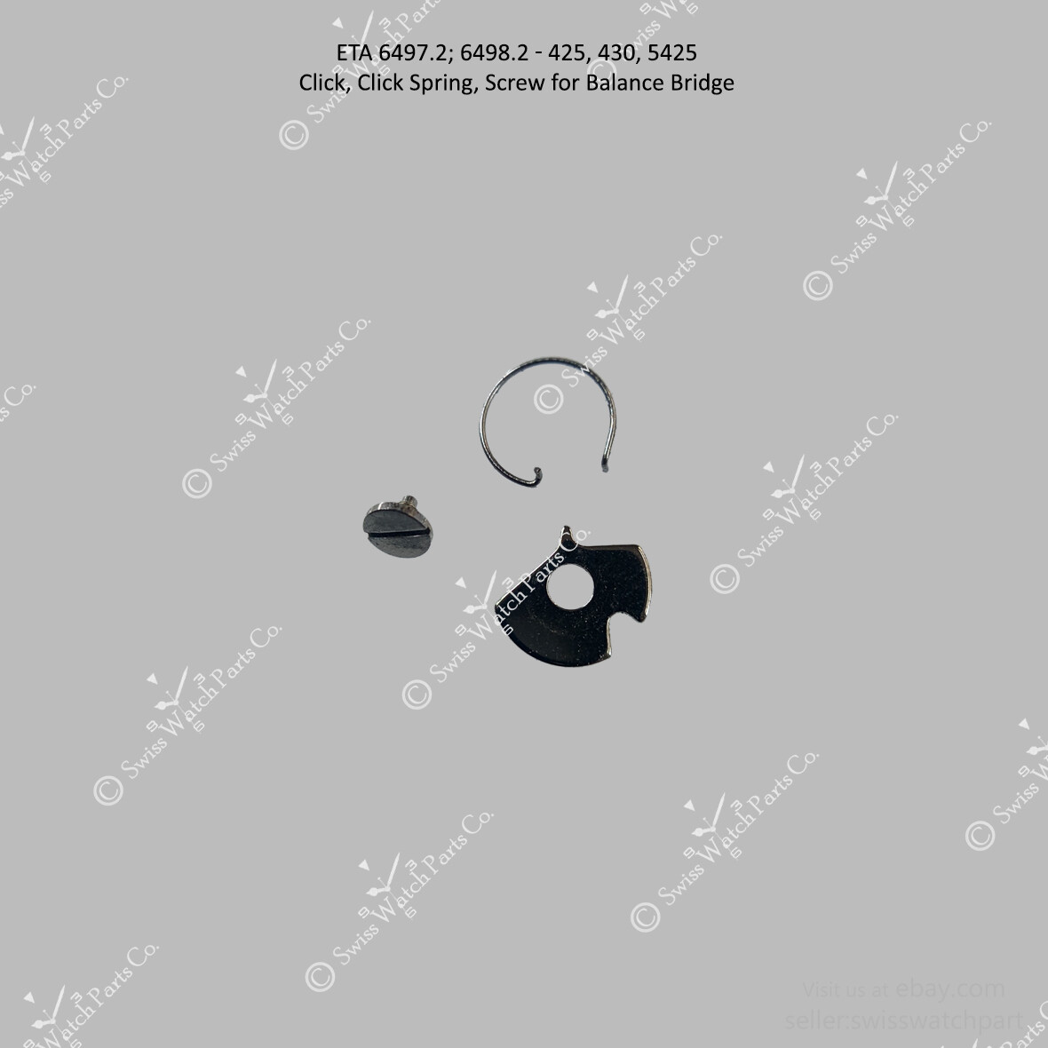 Genuine ETA / Unitas caliber 6497 – 2 and 6498 – 2 Y3 watch Movement Parts