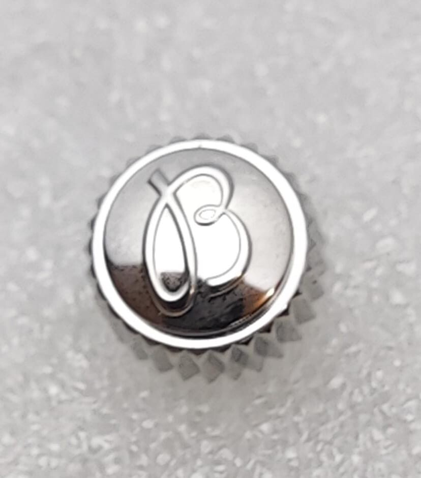 Best-fit 7.5 mm screw crown for Breitling SuperOcean Chronograph A13340 etc