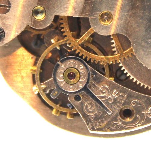 1899-1930 KNICKERBOCKER NY POCKET WATCH MOVEMENT 4000702 34.3mm (PT)