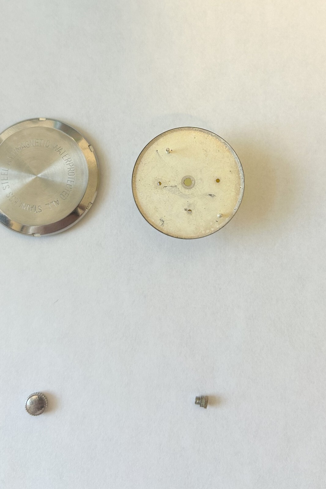 Wakmann Chronograph 37mm Parts Case Dial Tube Hand Crown Sub Second Venus 178