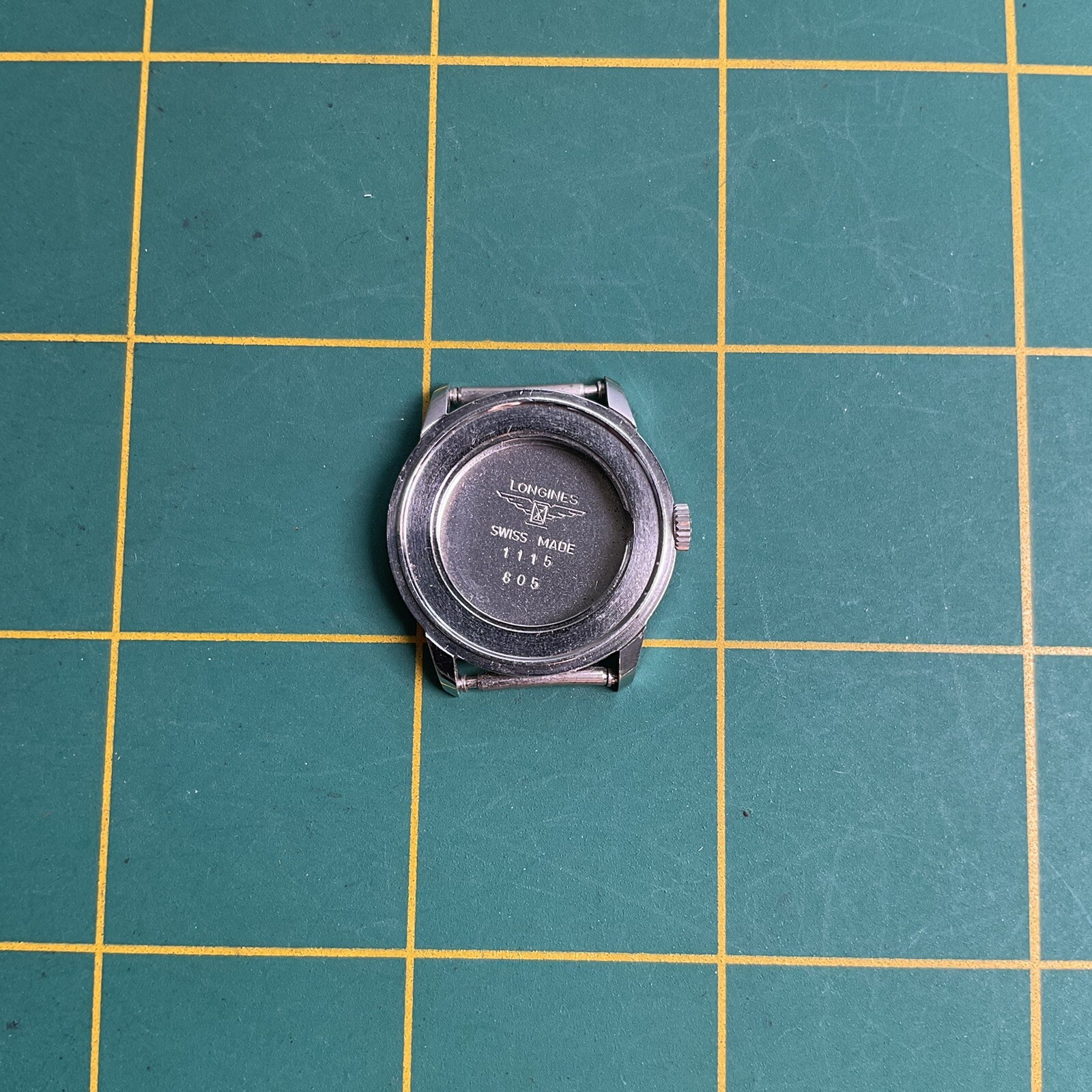 VINTAGE LONGINES 805 1115 LADIES WATCH CASE STAINLESS STEEL