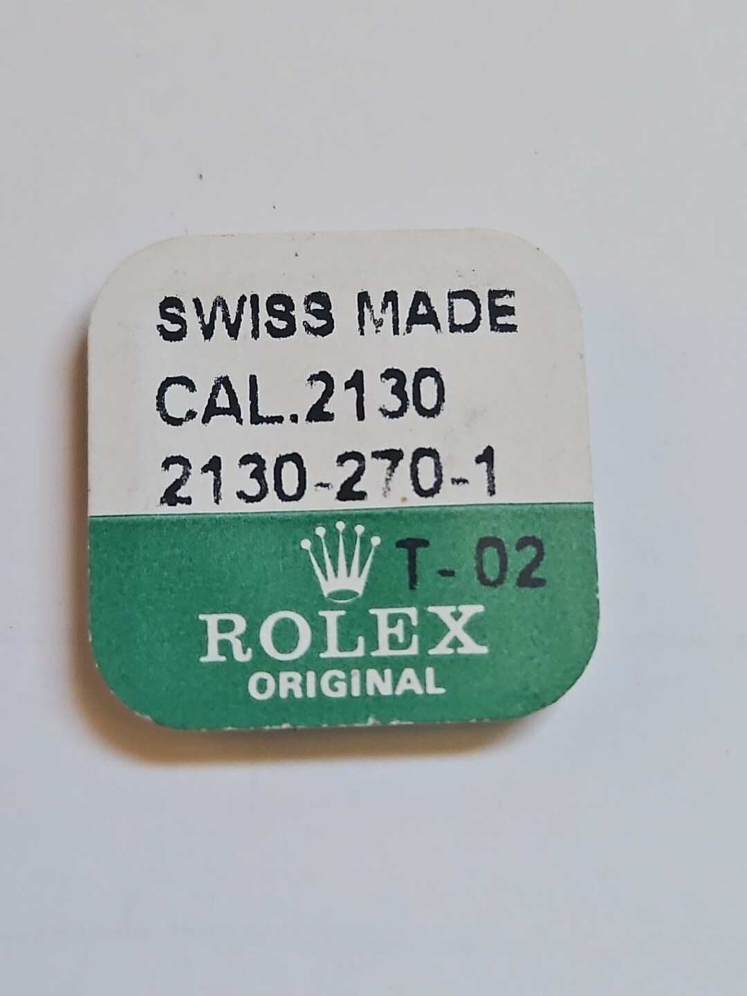Genuine Rolex Calibre 2130 Cannon Pinion 270 – New Sealed Package