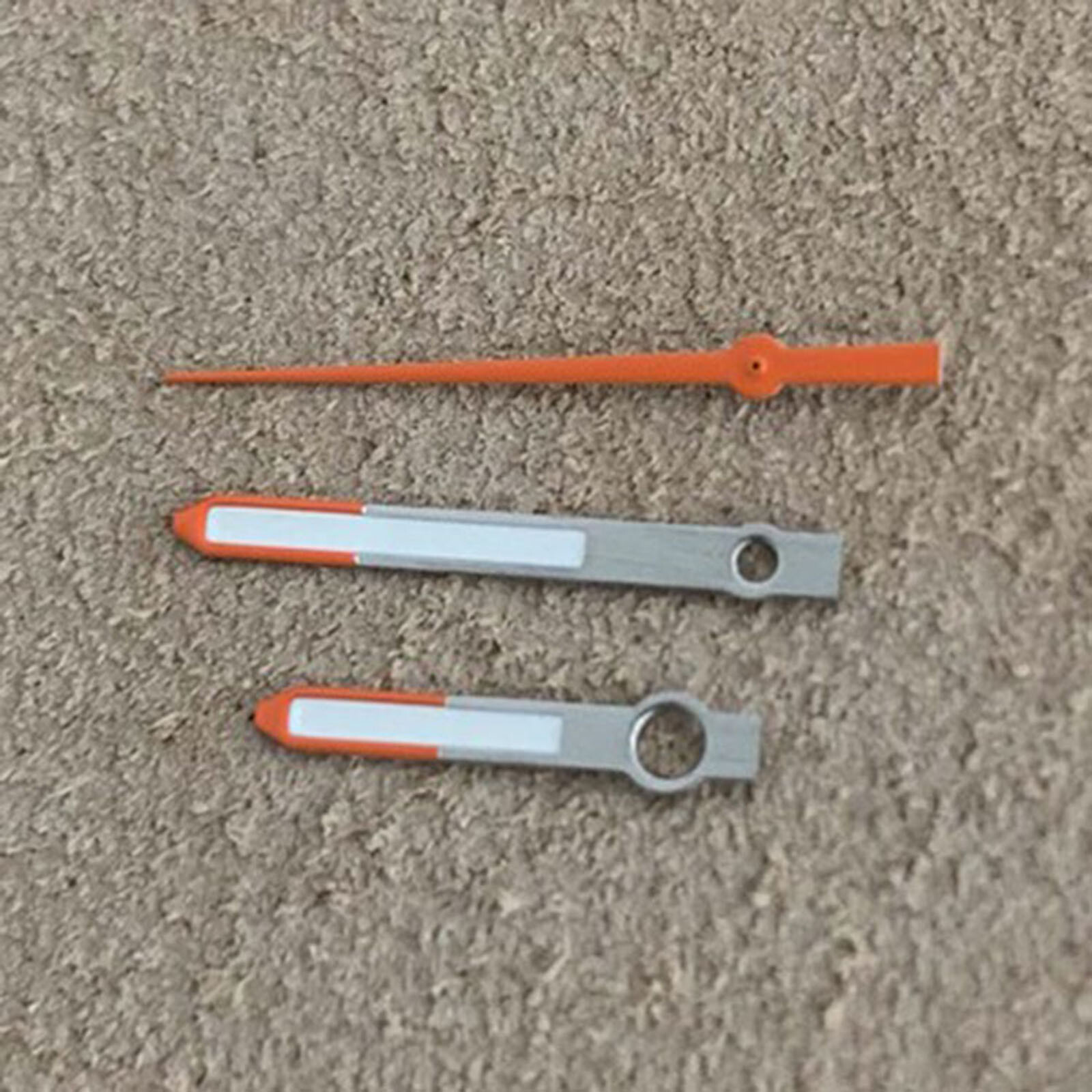 GMT Watch Hands Green Luminous Watch Pointers Set for NH34/35/36 Movement