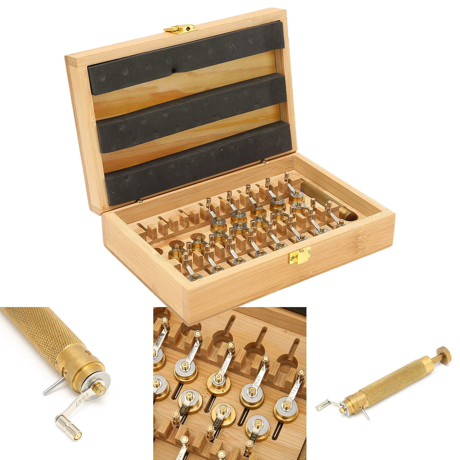 Wrist Watch Mainspring Winder Barrel Watchmaker Repairing kits
