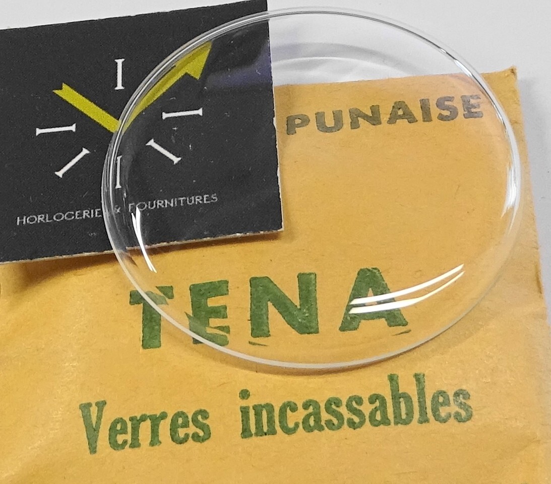 Watch Glass Diameter 26.8 Mm Pushpin Tena And Butty Acrylic
