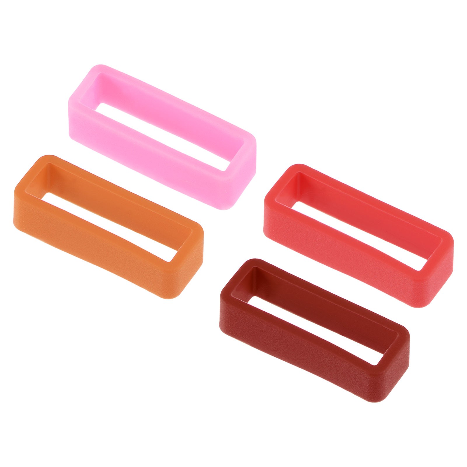 Watch Band Straps Watch Retainers for 24mm Widths Watch Band Mix Colors 4Pcs