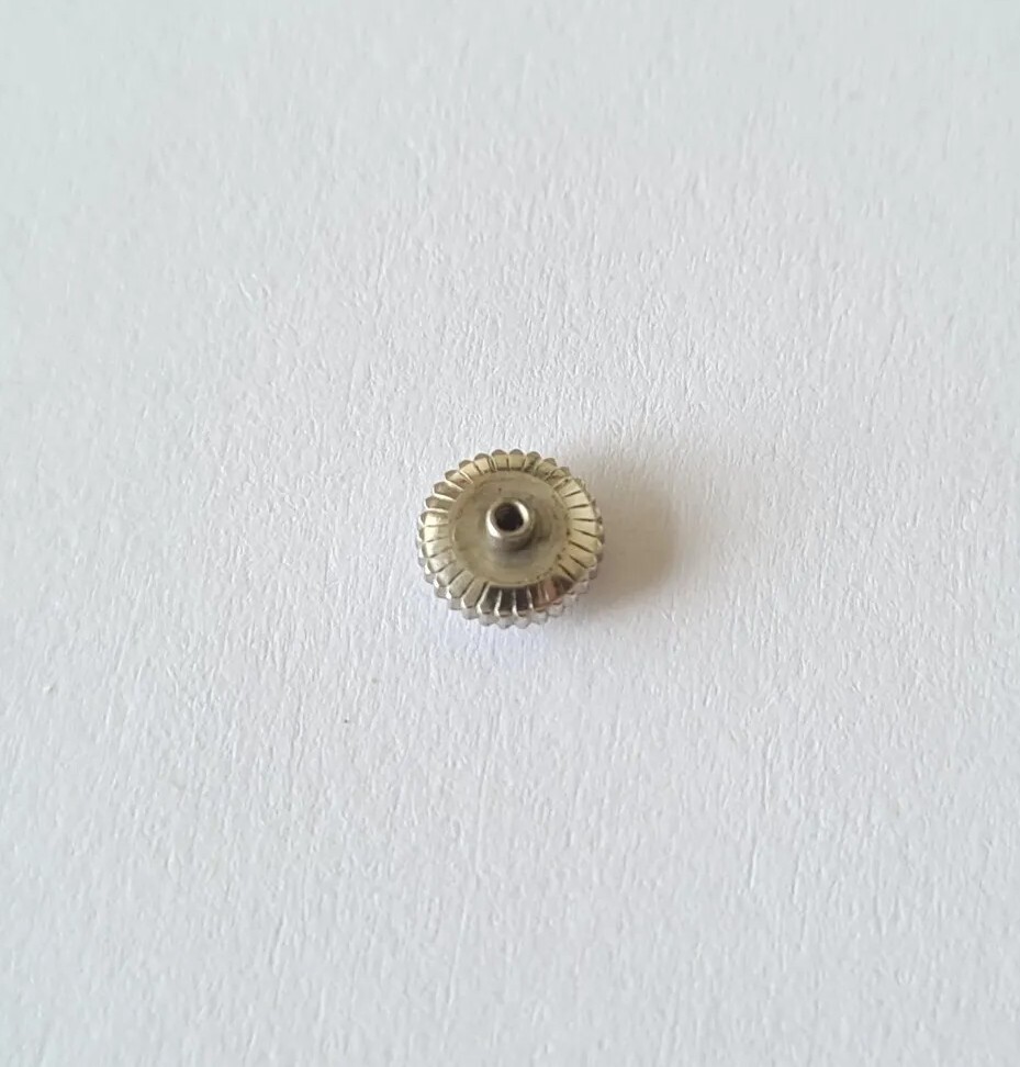 Omega Watch Crown Stainless Steel Dia 5.30mm Height 1.90mm Tap 9 Genuine Swiss