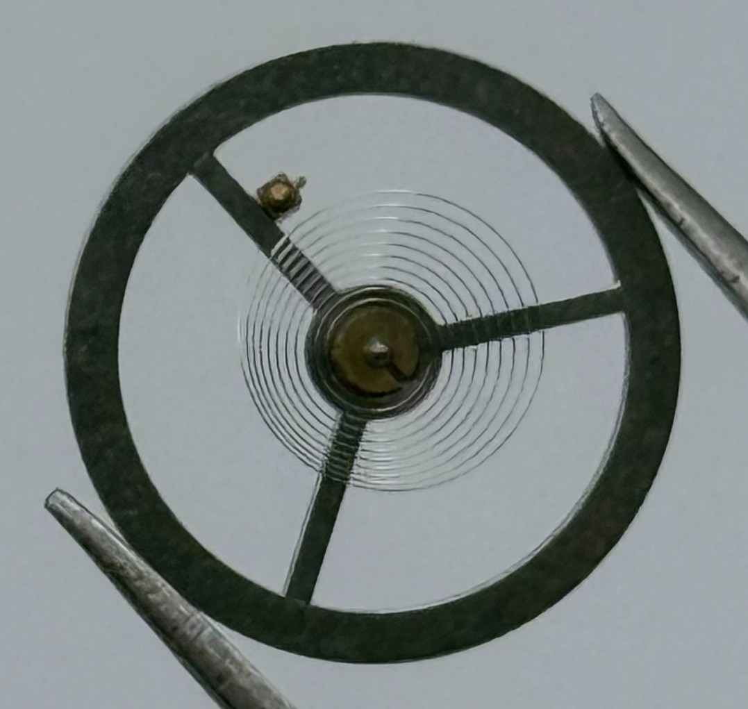 BFG 582 Balance Wheel Complete And Spring 13½’’’ 1782 Watch Movement Parts NOS