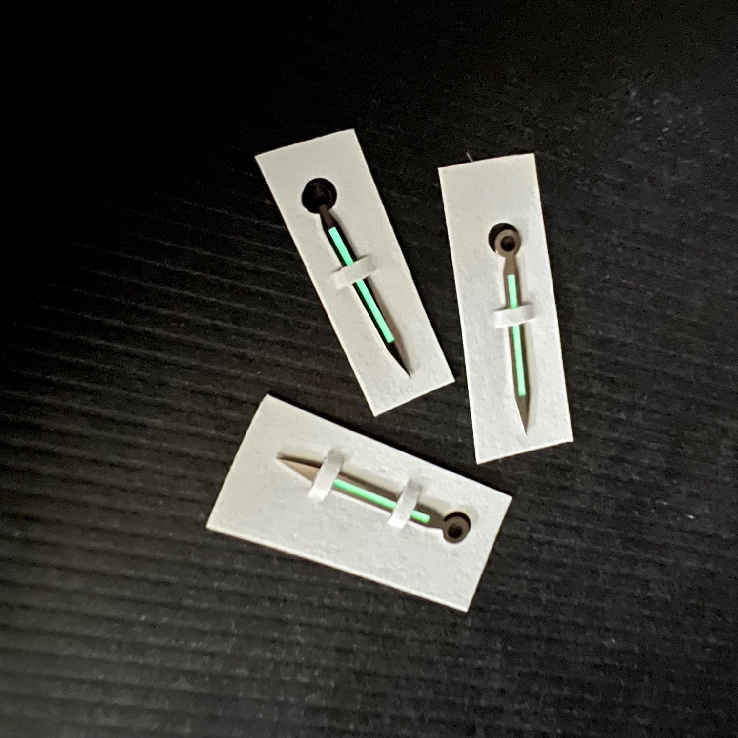 Original Rolex 16610 16600 16700 16710 16760 16570 MINUTE HAND GREEN LUME NOS