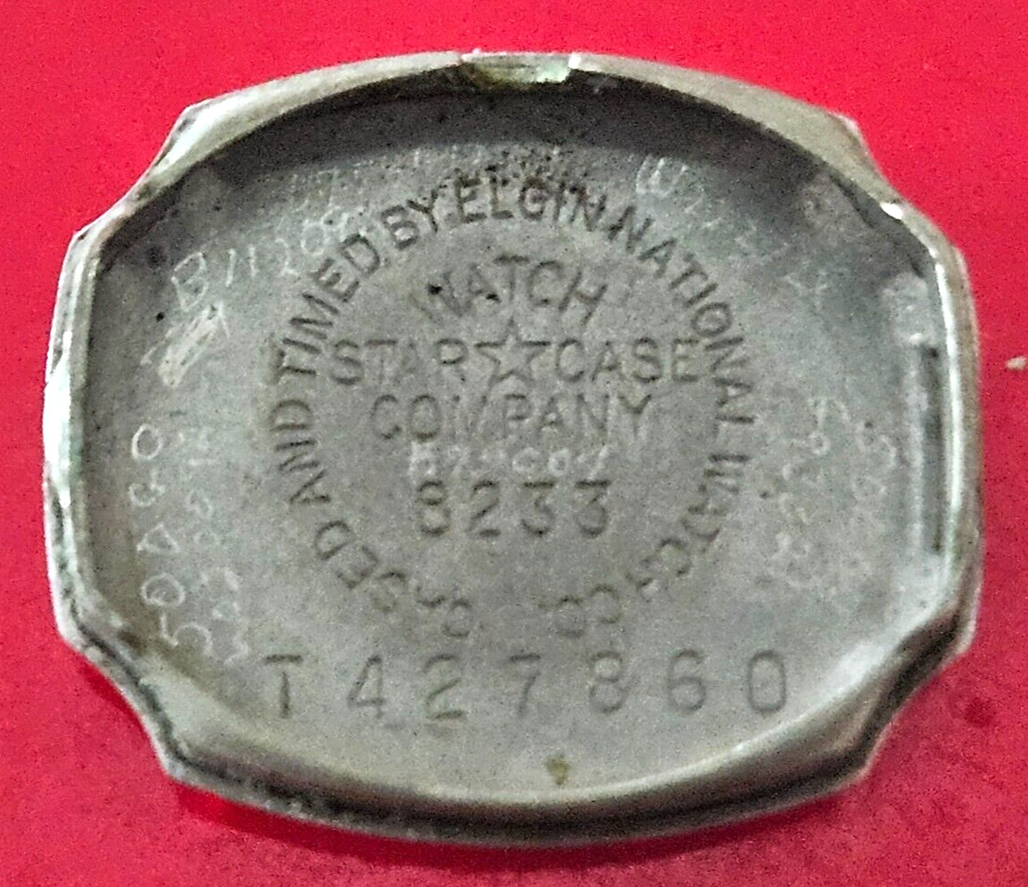 ELGIN 740 23J USA WATCH MOVEMENT (BALANCE RUNS WITH ROTATION) LOT325