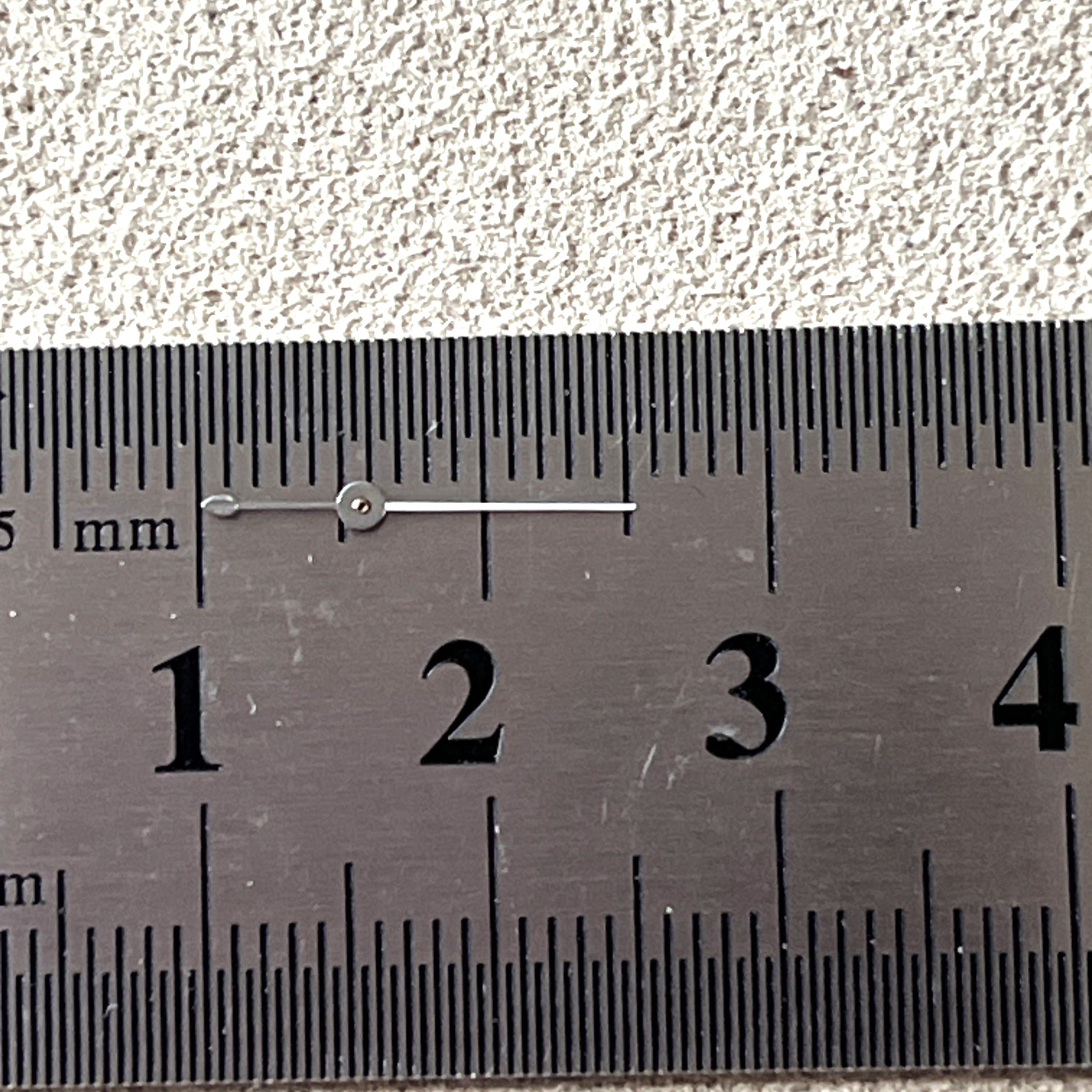 Waltham Watch Second Hand Silver / White 10 mm Total Length 15 mm