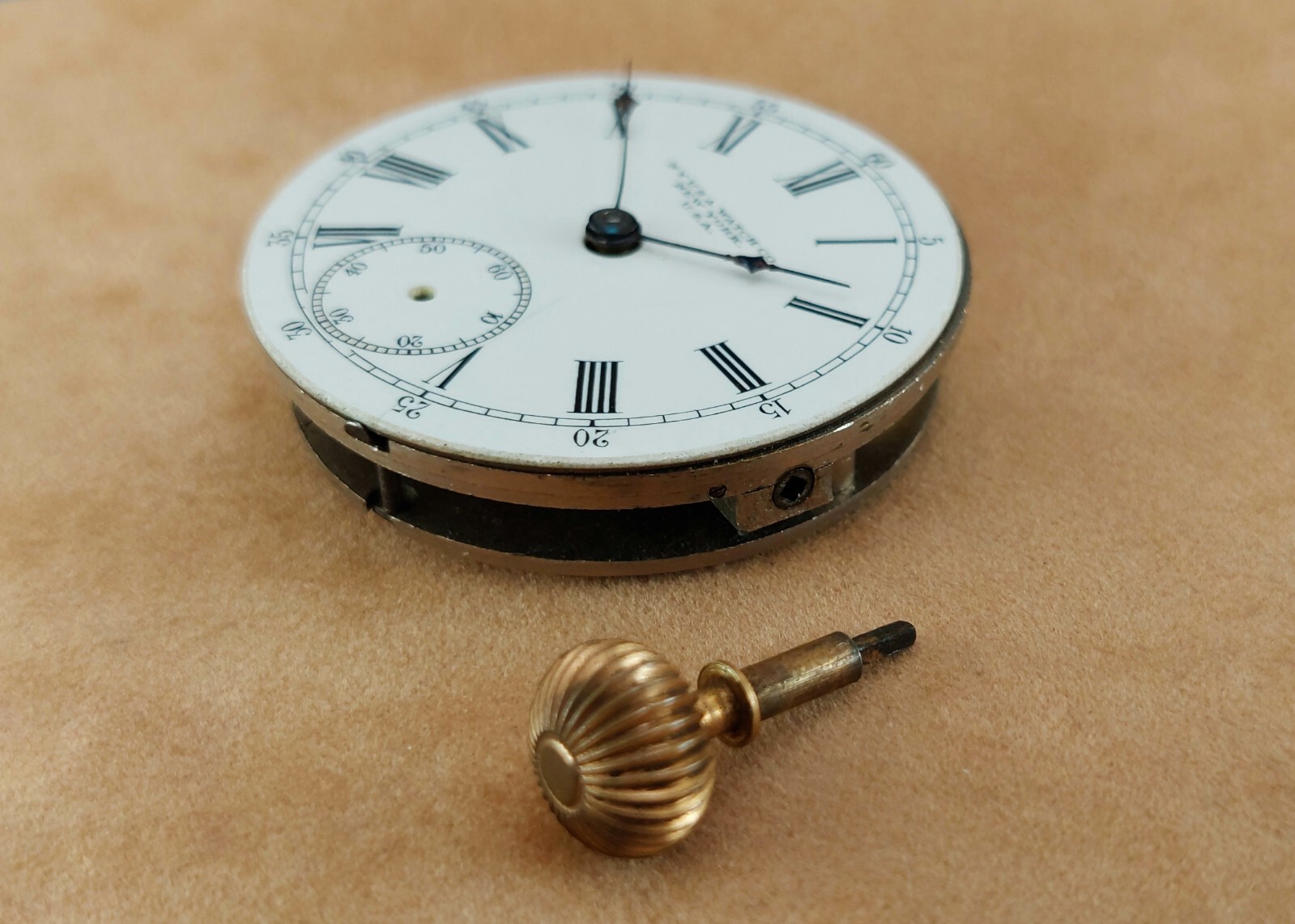 Antique NEW YORK WATCH Co. Movement & Dial. To restore/Spares