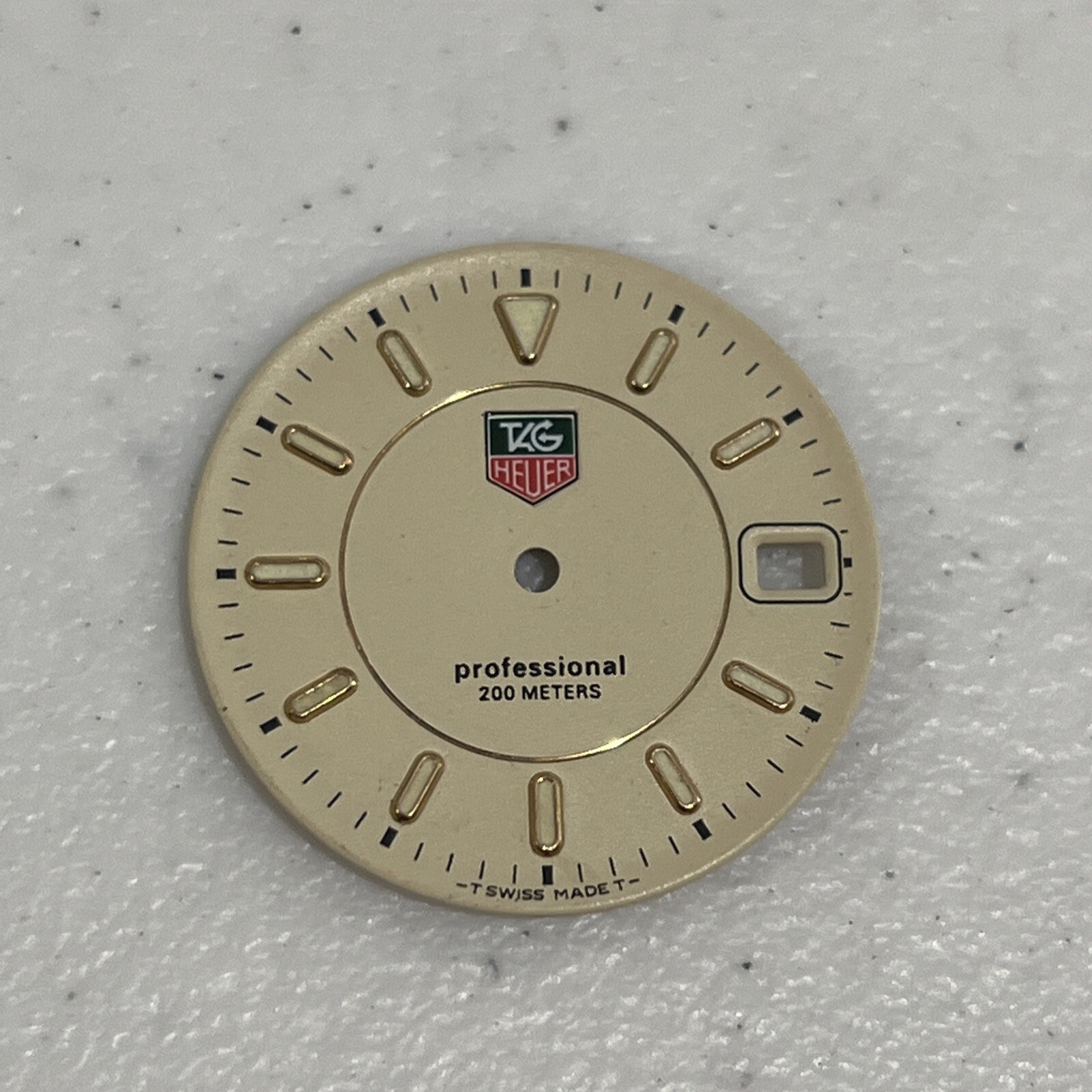 Tag Heuer Dial 24.5mm Beige Tan Authentic Original