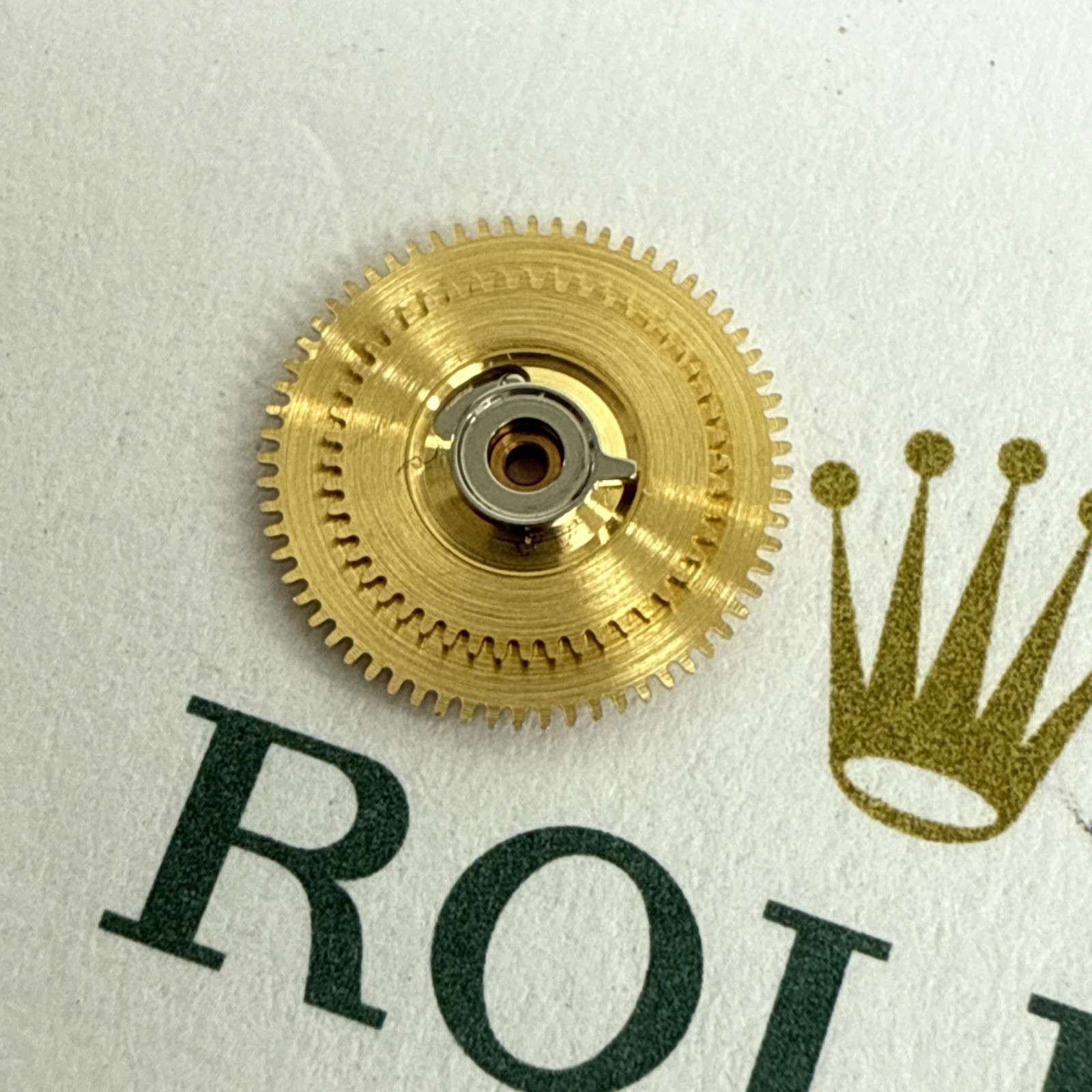 GENUINE Rolex 1575-1 8034 Date Wheel Mounted Double Teeth, Perfect Condition