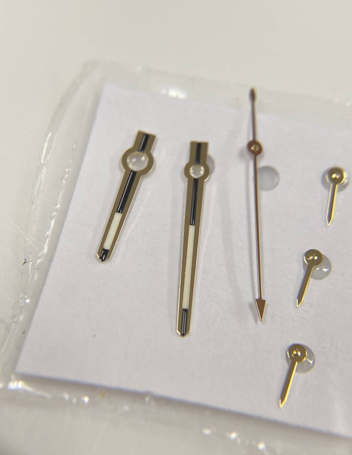 Genuine Rolex Daytona Zenith Yellow Gold Hand Set 116503 116523 116528 Cal 4130