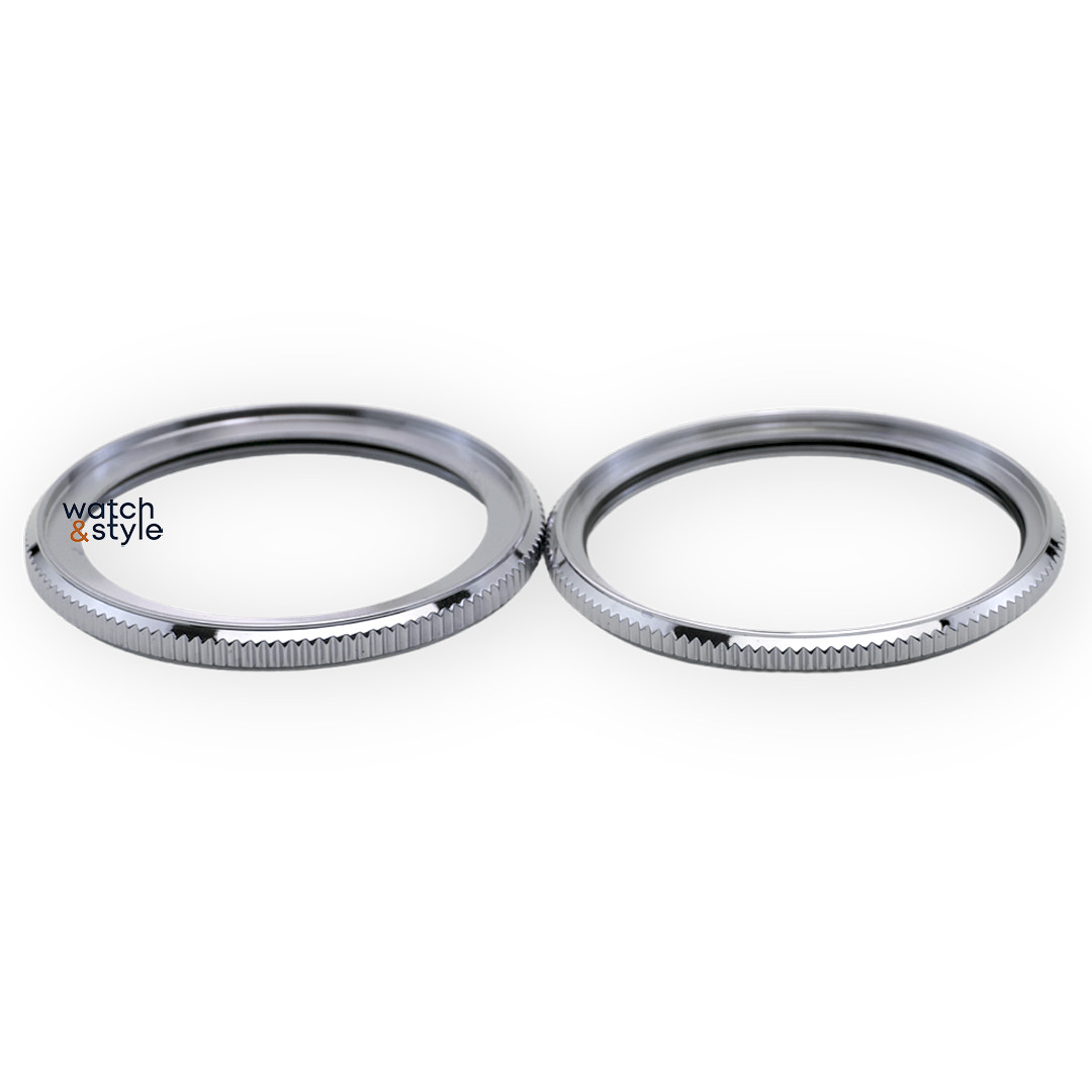 R0812 SKX007/SRPD Slim Coin Edge Bezel – Polished Silver