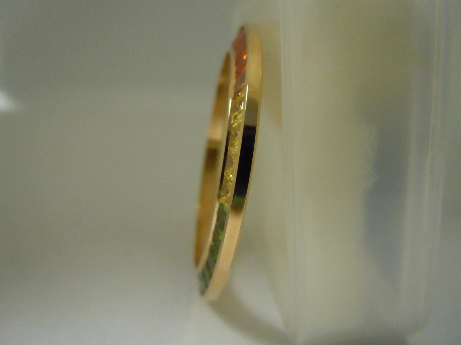 Yellow GP Rainbow CZ for Rolex Daytona 116503,116508,116518,116523,116568,116598