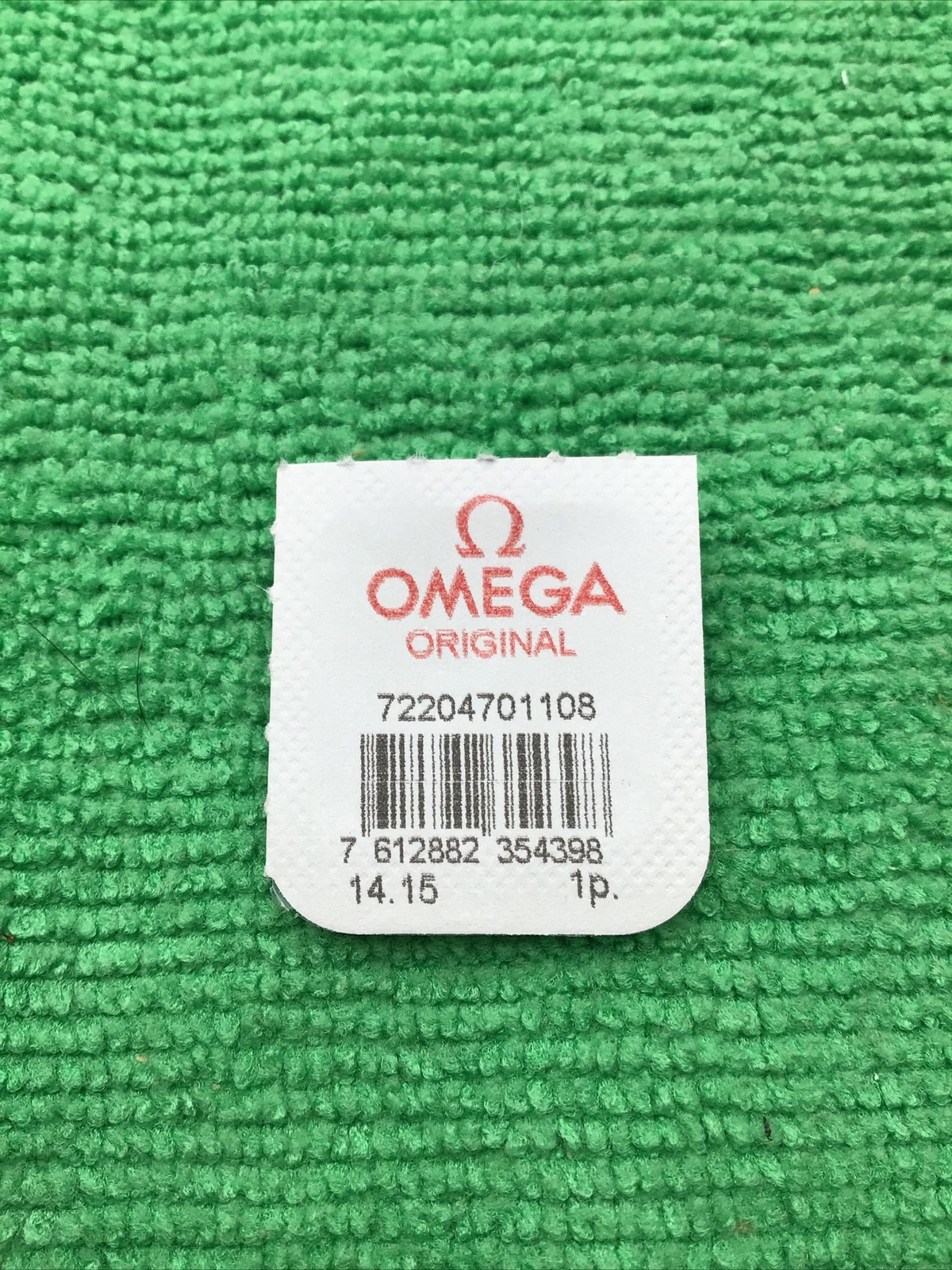 Omega 470 1108 Winding Pinion Part NOS Sealed