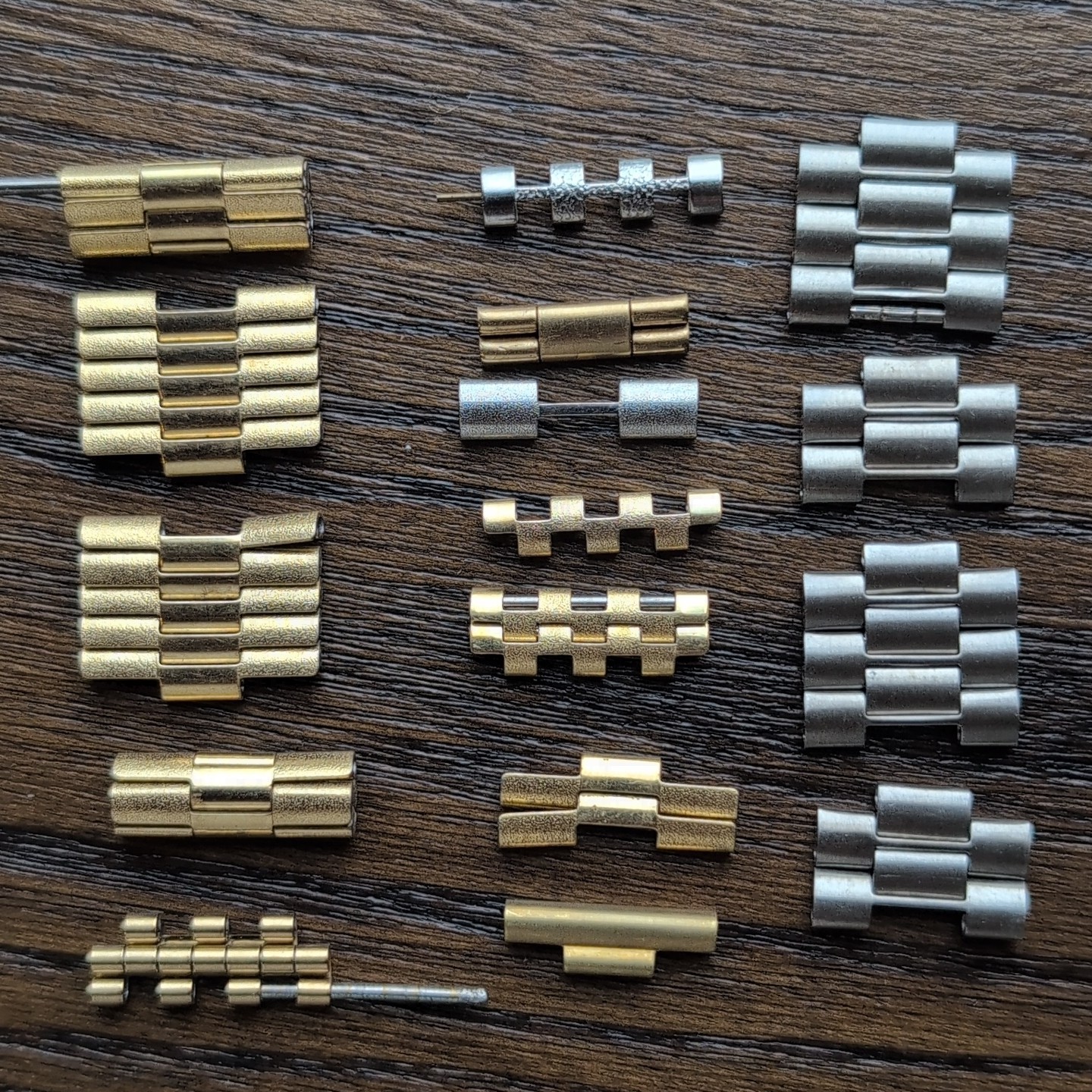 Job Lot of NSA Watch Bracelet Links for JLC, Heuer, & Generic Bracelets (AS25)