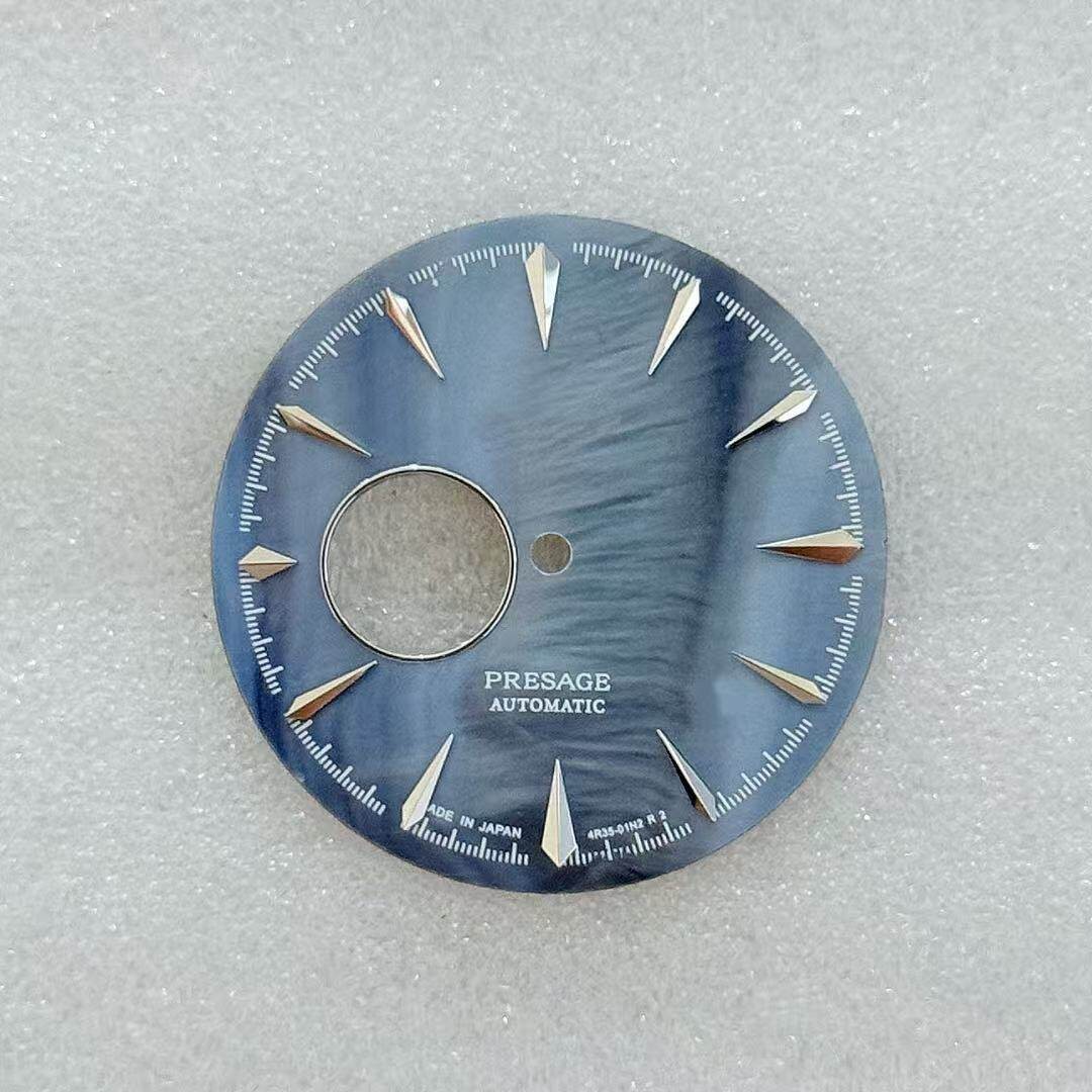 35mm Hollow Out Fritillaria Watch Dial No Lume for Nh38 Nh70/72 Movement Parts
