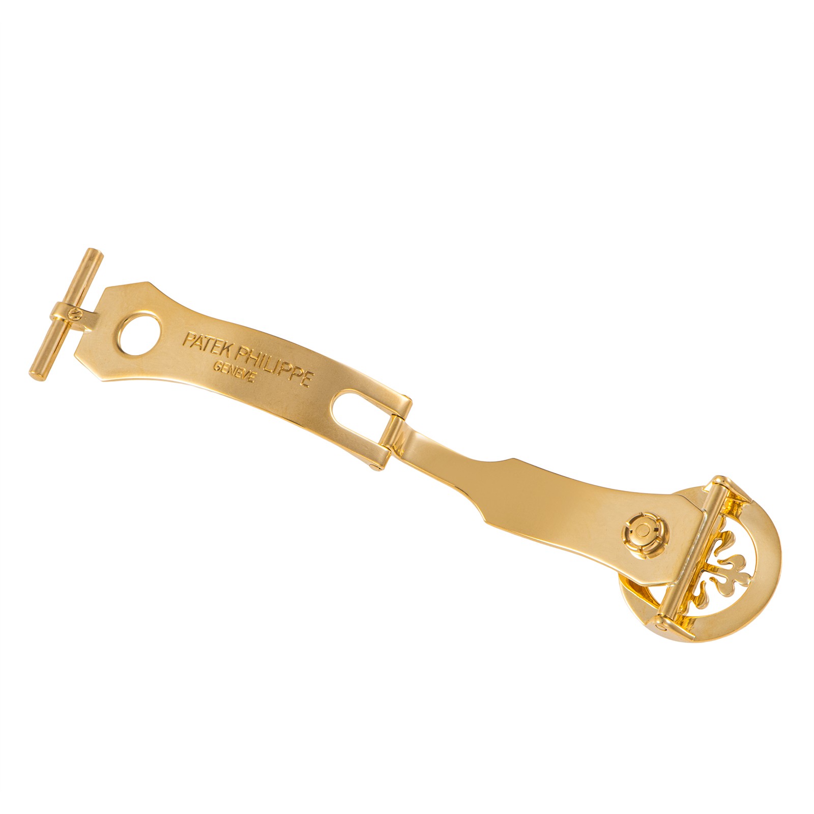 PATEK PHILIPPE D buckle For 16 mm 18K Yellow Gold from JAPAN