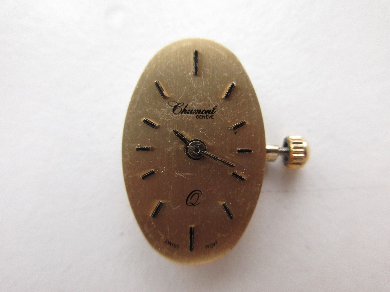ETA cal. 280.002 Swiss quartz watch movement & dial – running
