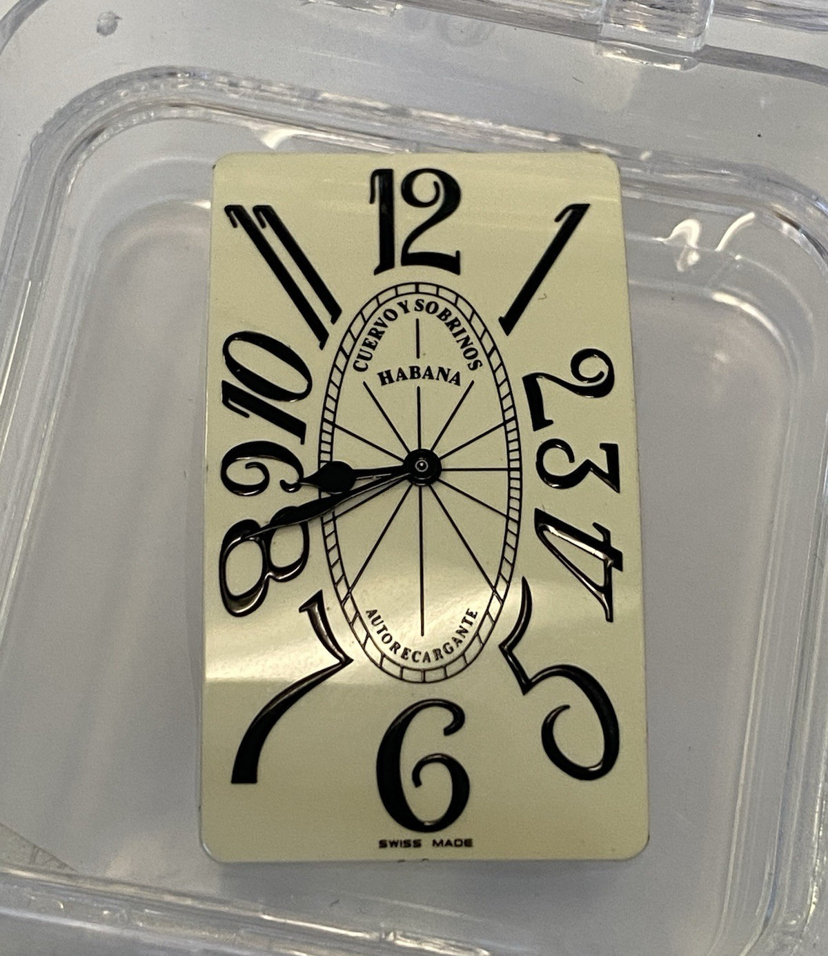Cuervo y Sobrinos Swiss Mechanical Automatic Watch Movement 25 Jewels Metal