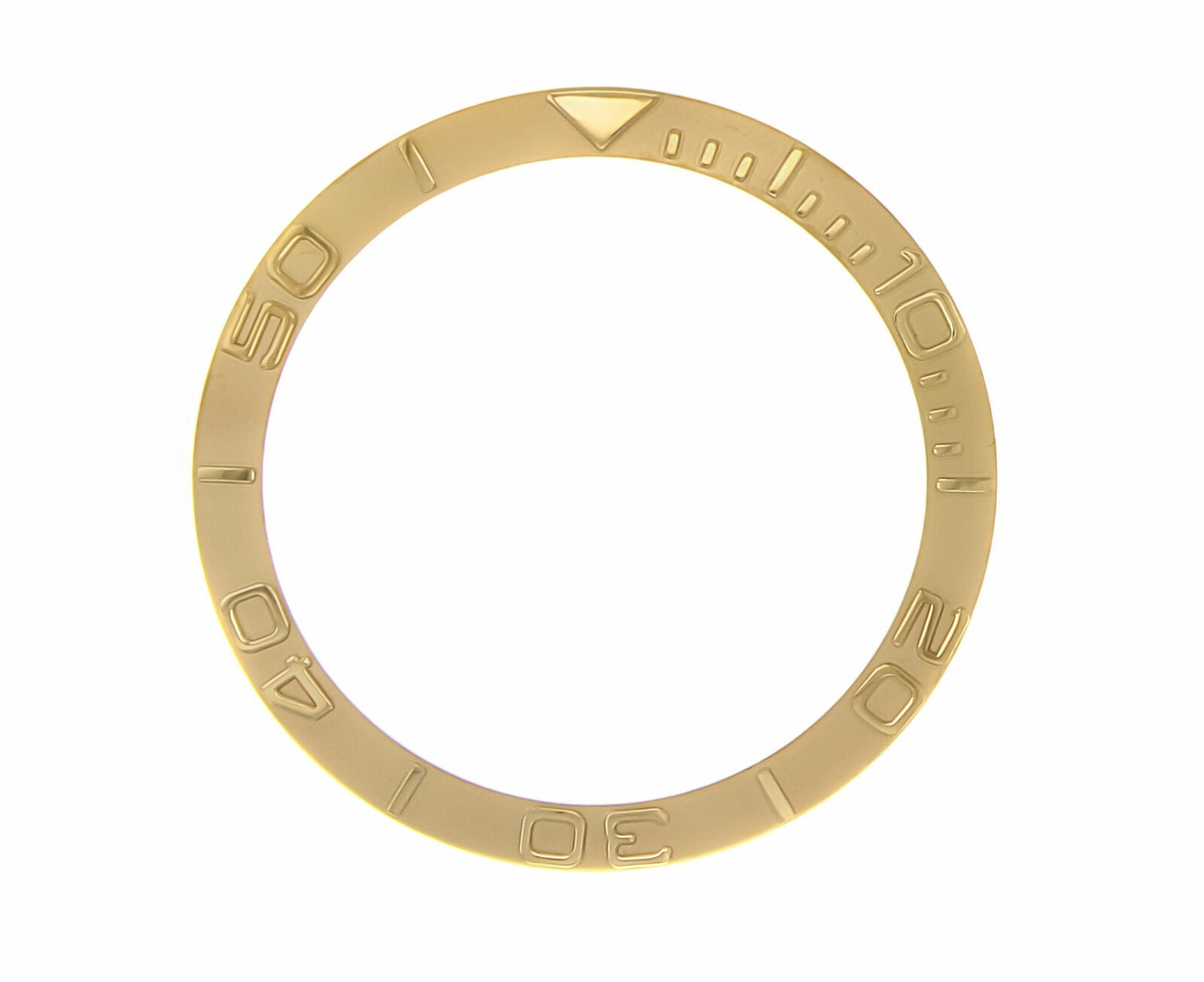Gold Replacement Bezel Insert 40mm For Rolex Yacht-Master 16622 16623