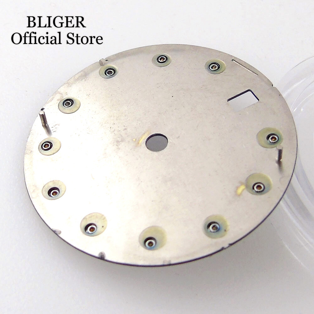 29mm Watch Dial Watch Face Fit NH35A NH36A Automatic Movement Diamond Index Date