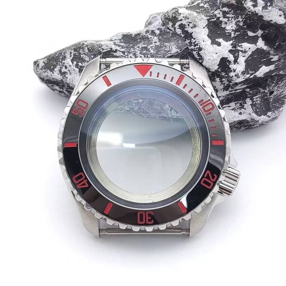 41mm NH35 NH36 Watch Case Stainless Steel Sapphire Crystal Waterproof