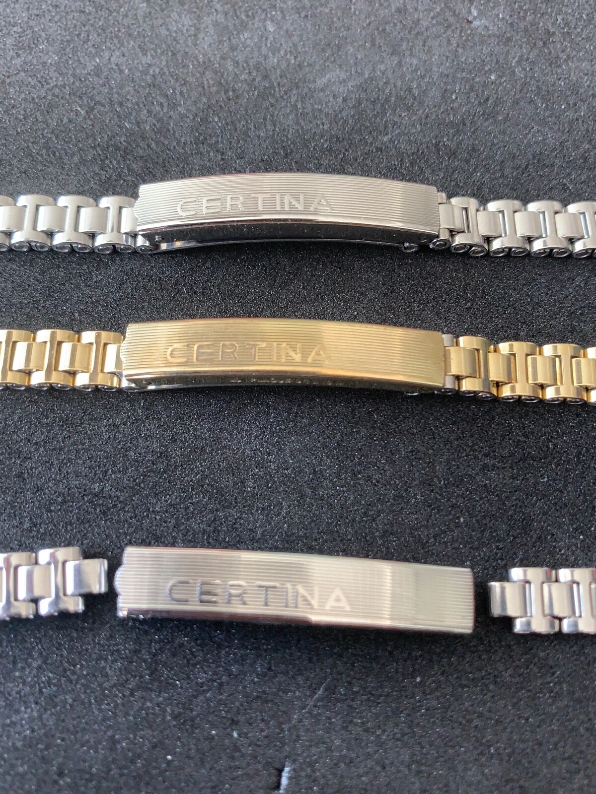 Original NOS Vintage NSA Certina 11mm Ladies Bracelet 51043 51048 Armband Band
