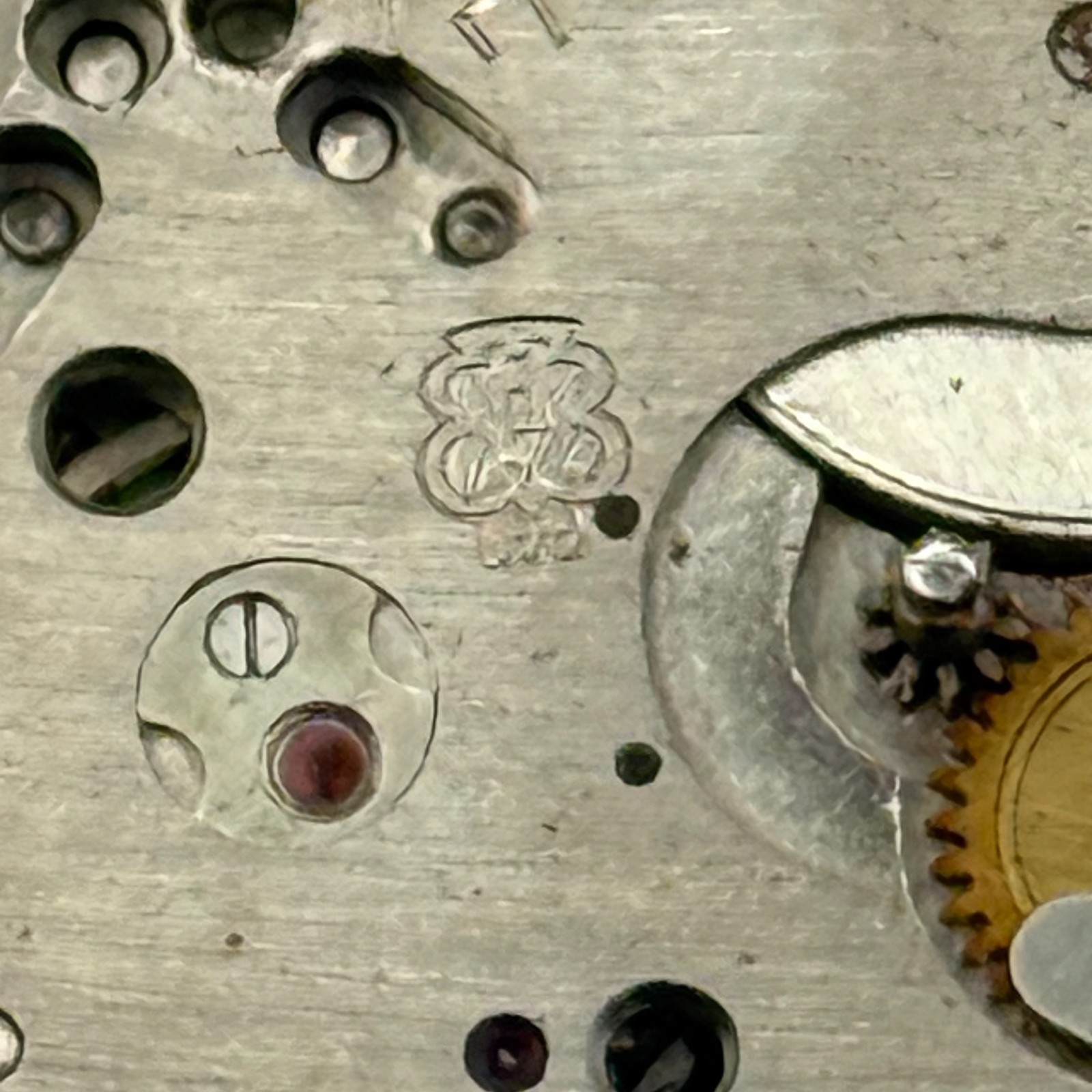 Peseux 170 Watch Movement 15 Jewels Swiss Manual Wind Parts Repair 23.3mm