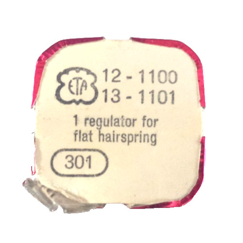 ETA 1100 1101 REGULATOR watch part #301