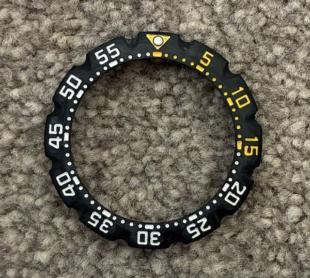 Chronograph Yellow Bezel for TAG HEUER 36mm Formula 1 Series 1 CA1210 – CA1215