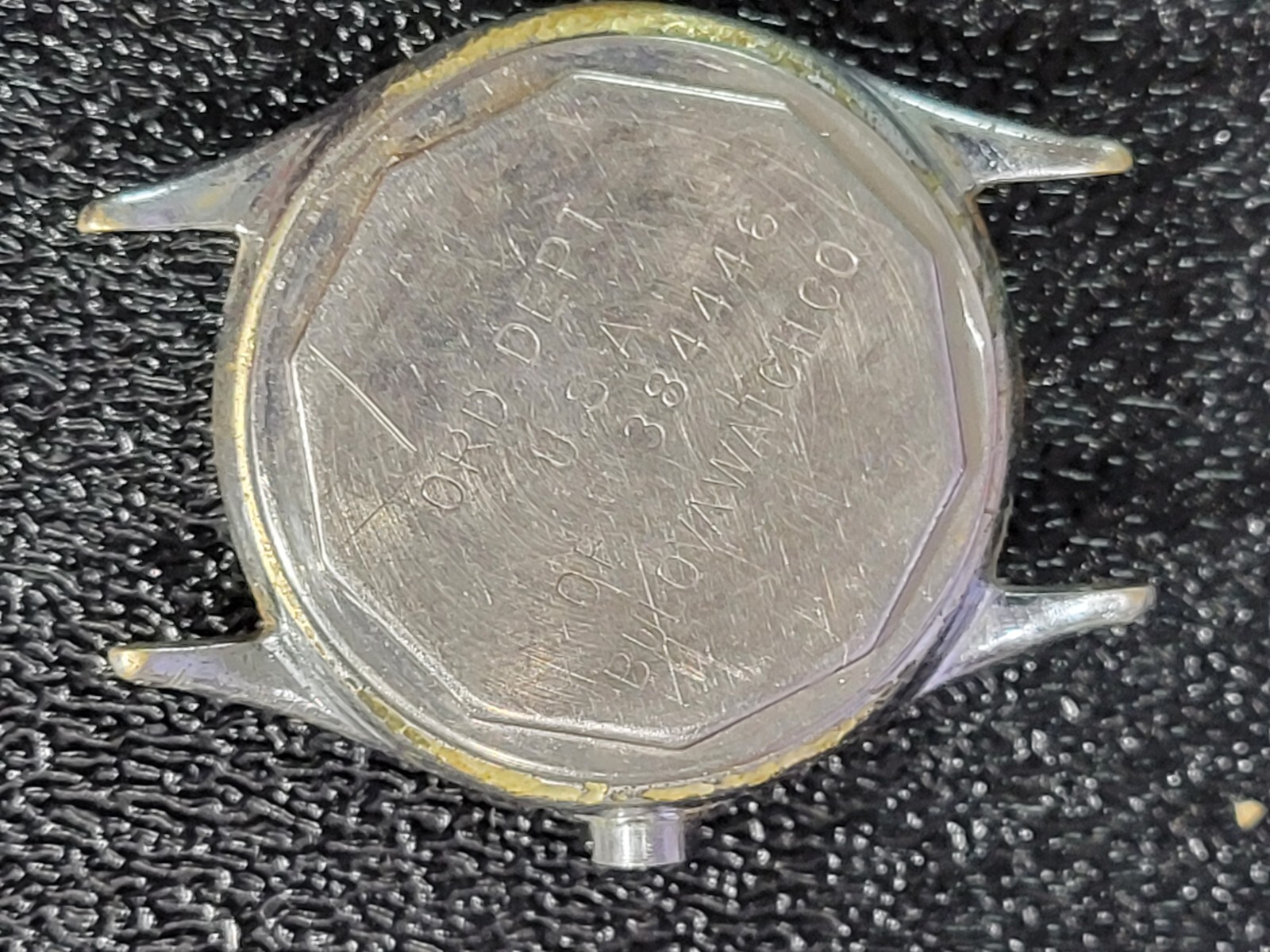 NICEST ON EBAY ! CASE WWII 40’s Bulova Original Dial 10AK ORD DEPT USA = W1/17